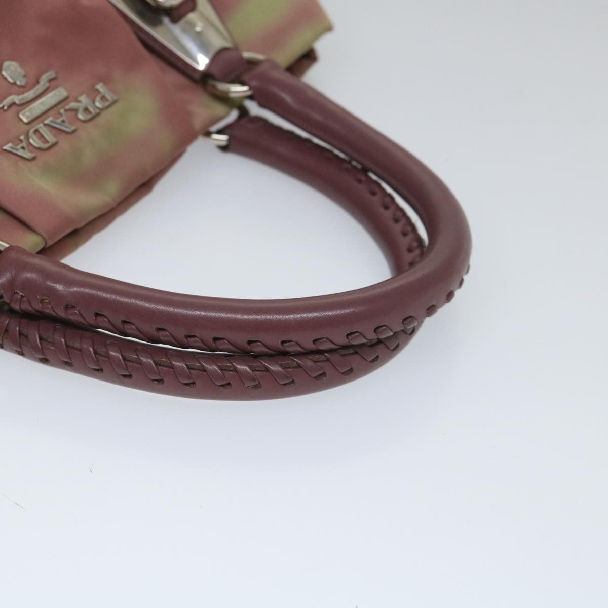 Prada PRADA Hand Bag Nylon Pink Size ONE SIZE - 7 Thumbnail