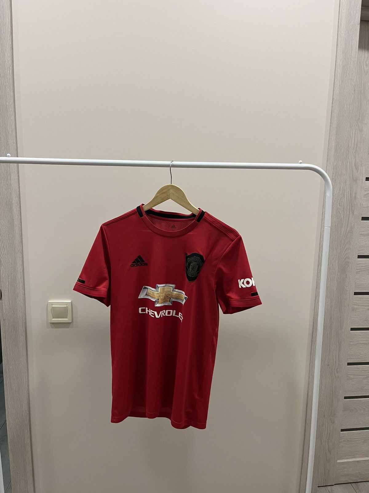 Adidas Adidas Manchester United 2019-20 Home Long Sleeve Jersey Size US M / EU 48-50 / 2 - 1 Thumbnail