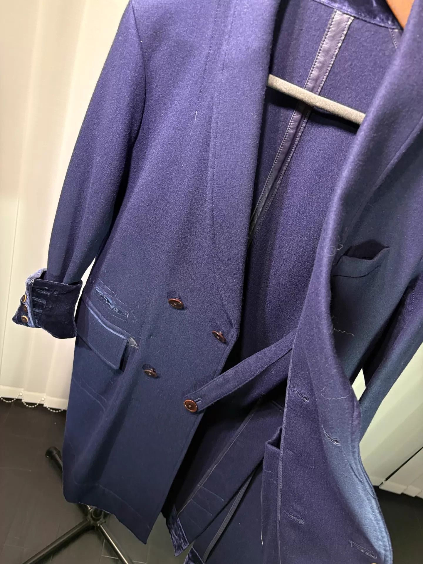 Takahiromiyashita The Soloist. TAKAHIRO MIYASHITA The Soloist 14AW Velvet Wool Blazer Size US S / EU 44-46 / 1 - 3 Thumbnail