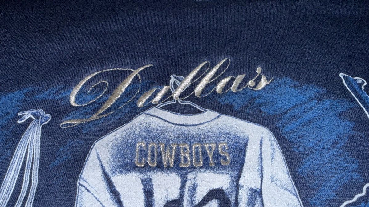 Nutmeg 90s Vintage Nutmeg Dallas Cowboys Graphic Sweatshirt Size US L / EU 52-54 / 3 - 6 Thumbnail