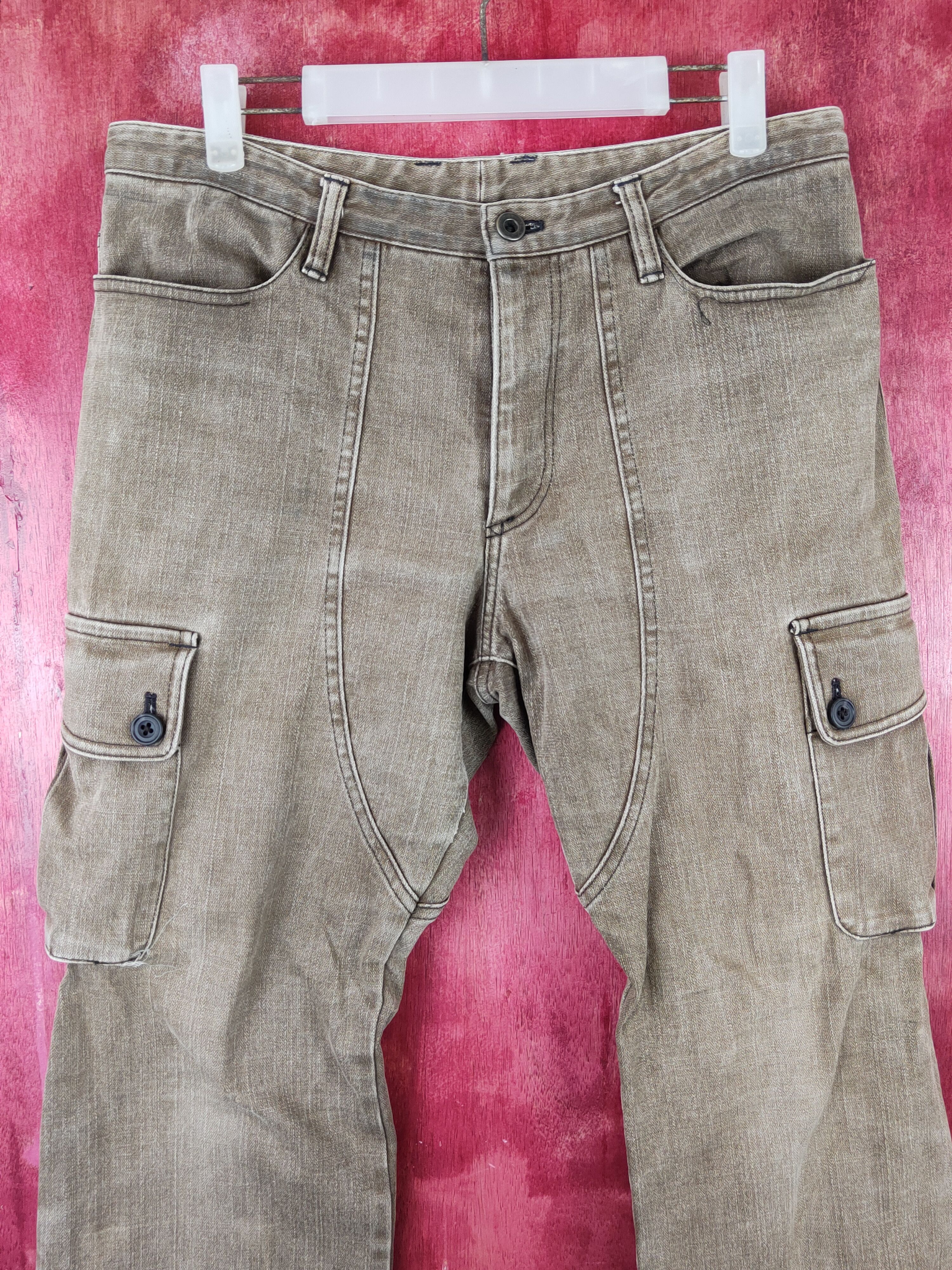 Japanese Brand The Difference-Rupert Brown Multipocket Denim #S1440DL Size US 32 / EU 48 - 2 Thumbnail