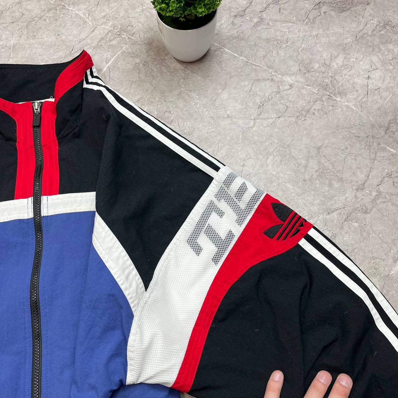 Adidas Vintage 00s Adidas Team Track Top Men's Jacket Size L Size US L / EU 52-54 / 3 - 11 Thumbnail