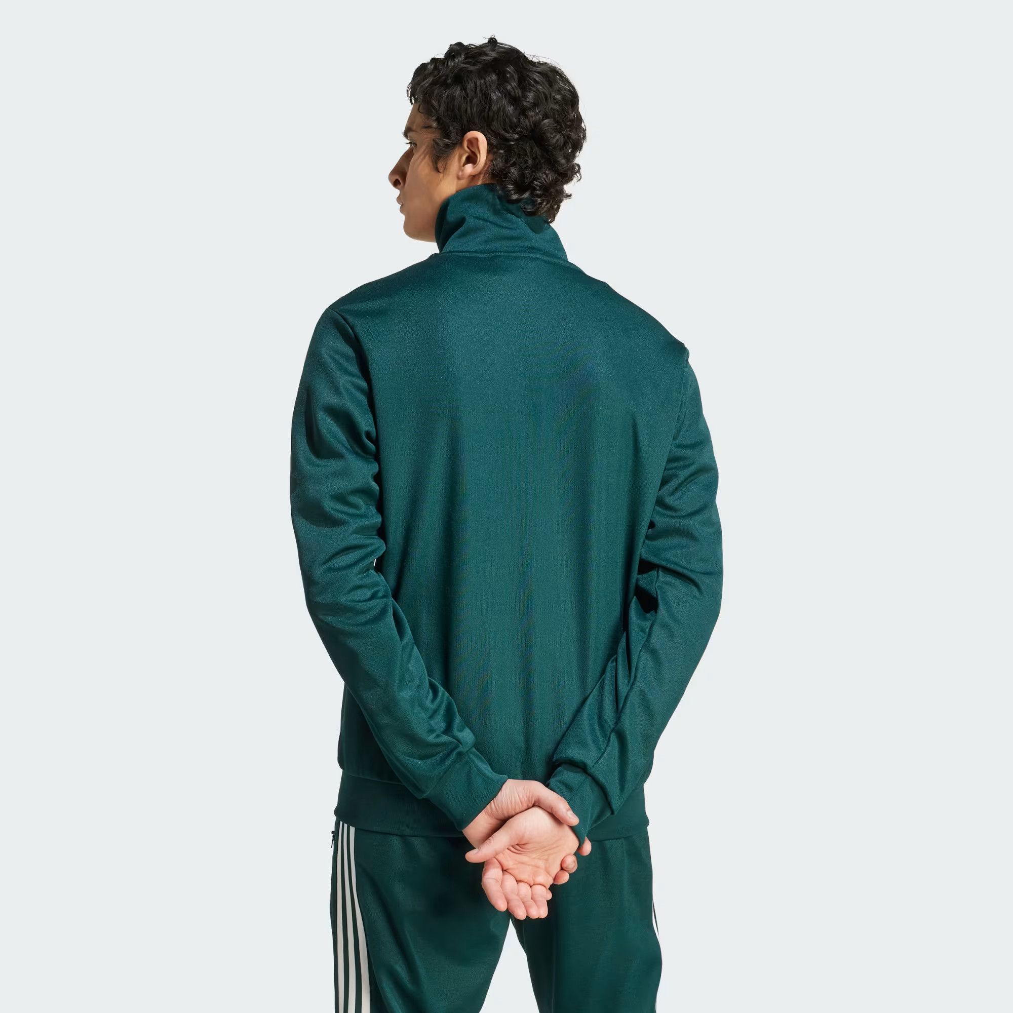 Adidas o1mle0426 Classic Track Top Jacket in Green Size US XS / EU 42 / 0 - 3 Thumbnail
