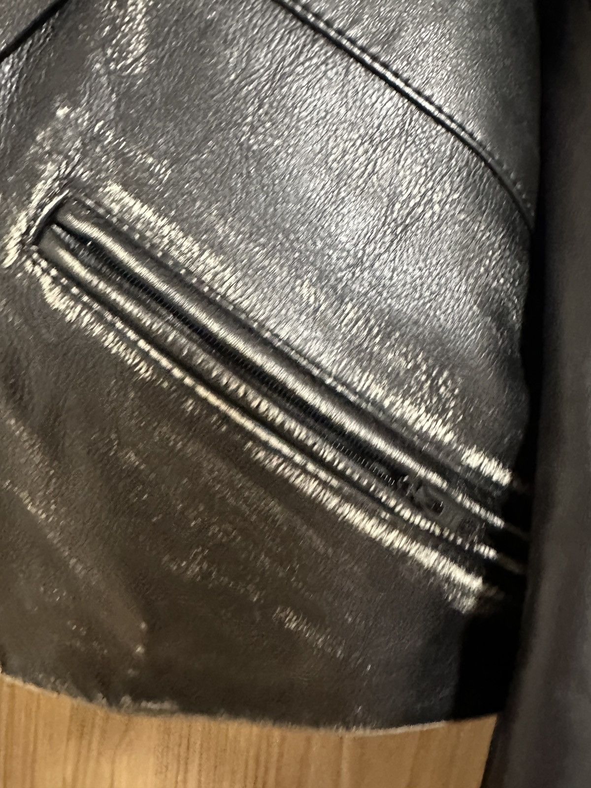 Acne Studios Acne Studios FW23 Runway Paneled Cropped Leather Jacket Size US L / EU 52-54 / 3 - 6 Thumbnail