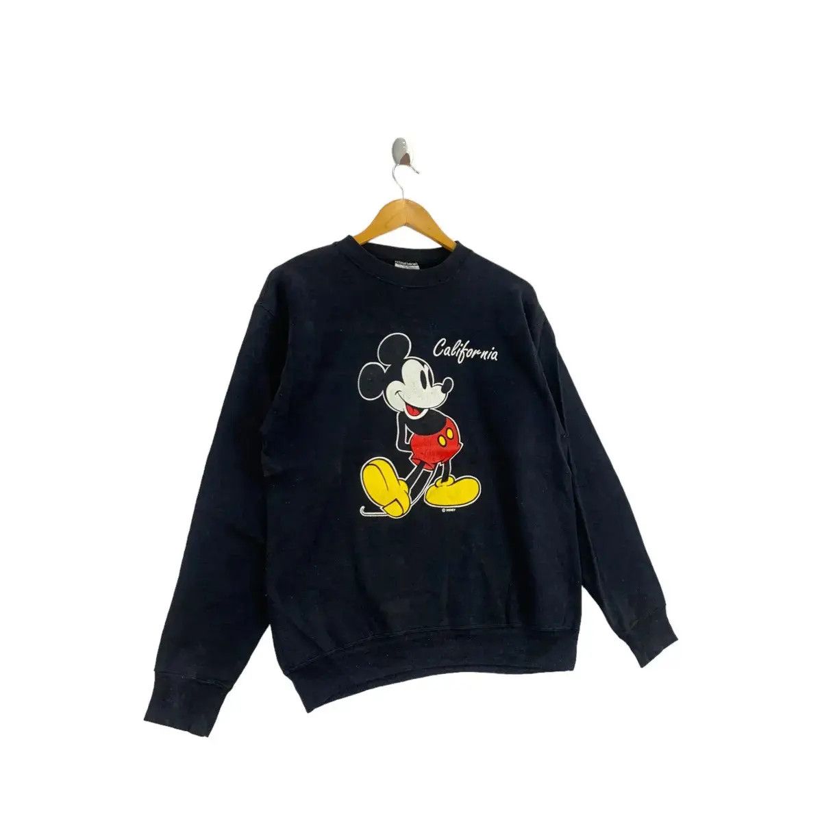 Disney Vintage 80s MICKEY MOUSE California Disney Cartoon Print Size US M / EU 48-50 / 2 - 4 Thumbnail