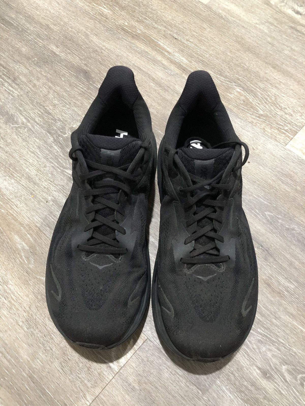 Hoka HOKA ONE ONE Clifton 10 Shoes Mens Size 13 X-Wide Black Size US 13 / EU 46 - 3 Thumbnail