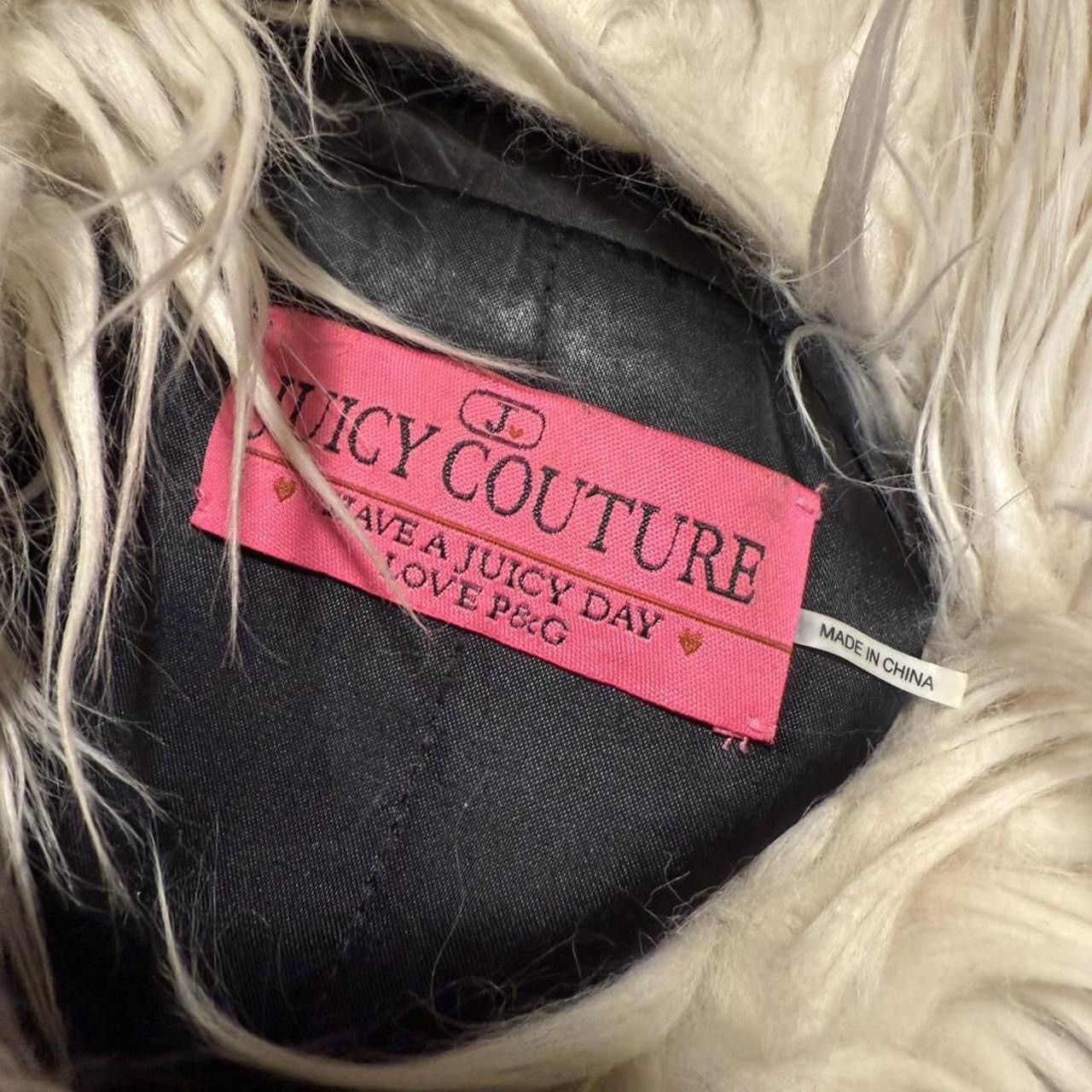 Juicy Couture Jeans Y2K Juicy Couture Fur Bomber Moto Patch 00s Vintage Jacket Size US S / EU 44-46 / 1 - 3 Thumbnail