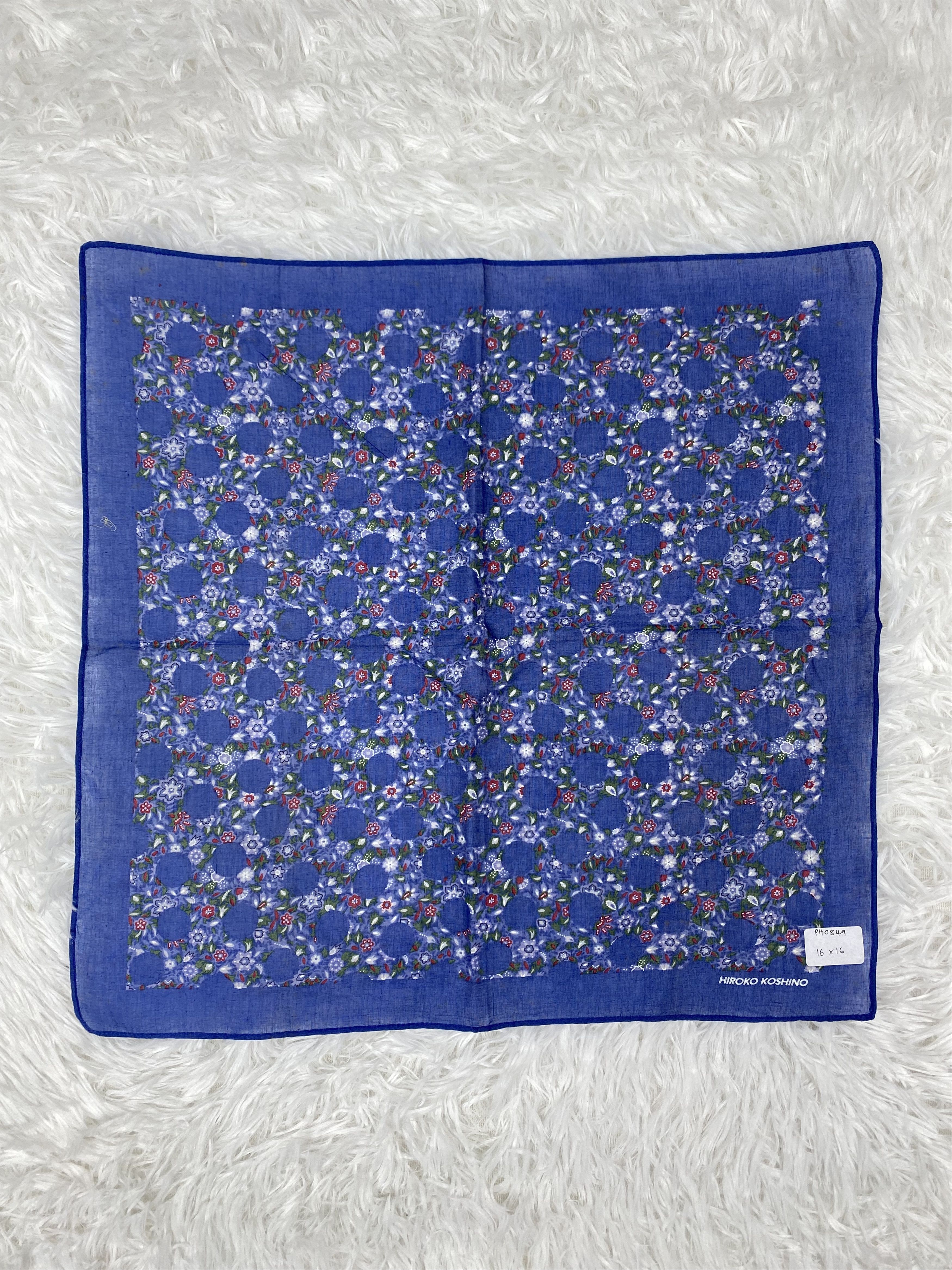 Hiroko Koshino Homme × Vintage Vintage Hiroko Koshino Handkerchief Neckerchief PH0849 Size ONE SIZE - 3 Thumbnail