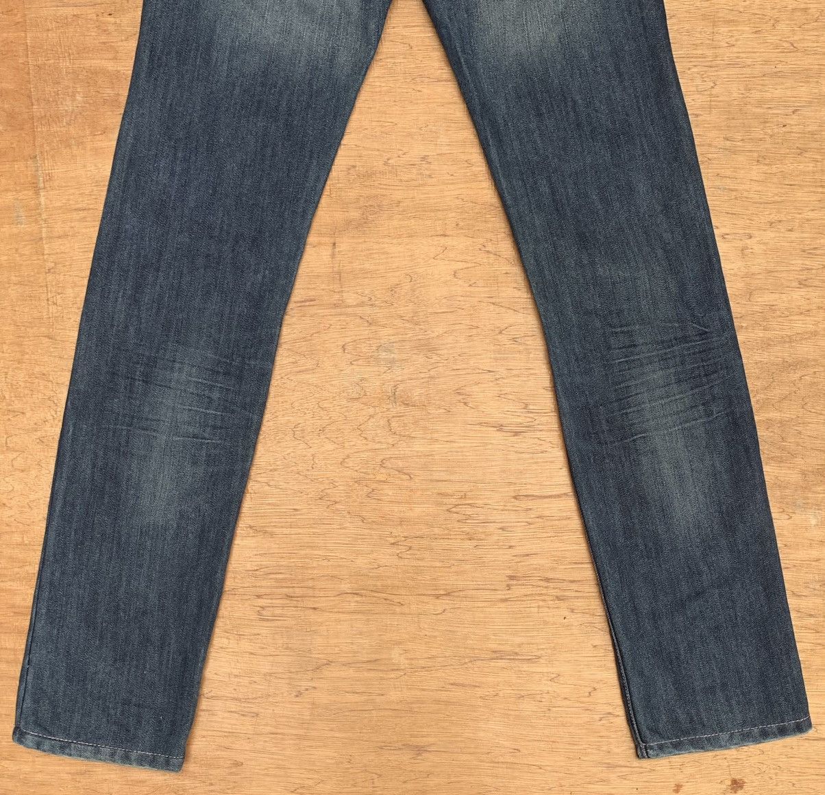 HYDROGEN Rare..Hydrogen Hibiscus Flower Embroidered Streching Jeans Size 29" - 11 Thumbnail