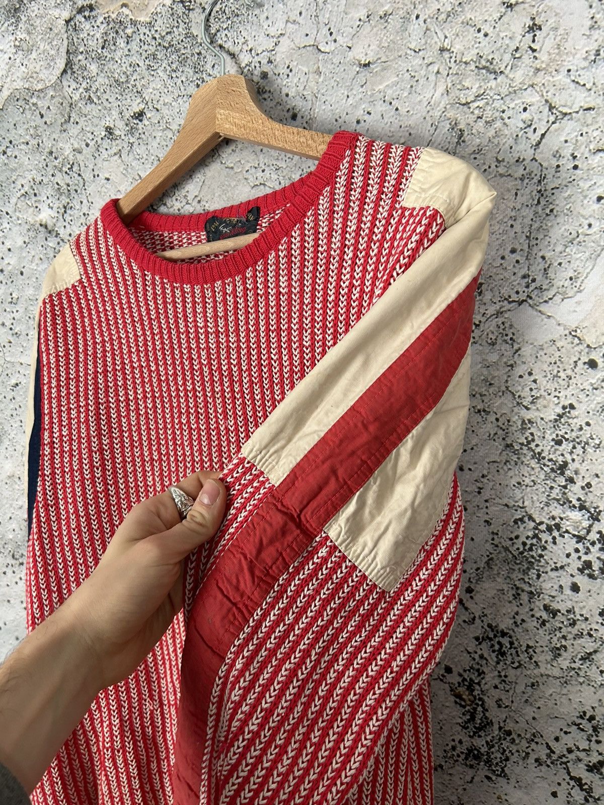 Paul & Shark Vintage Paul & Shark 90s Sweater Knit Avantgarde Archival Size US M / EU 48-50 / 2 - 5 Thumbnail