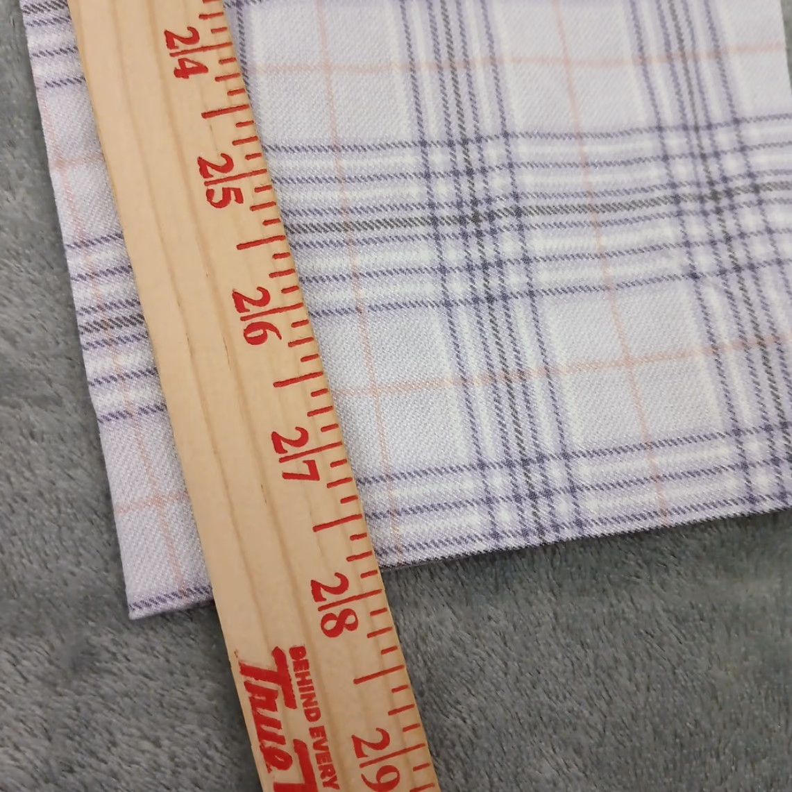 Vintage Maurices Ankle Pants Womens Medium Purple Plaid Pull On Skinny 30x28 New Size 32" / US 10 / IT 46 - 4 Thumbnail