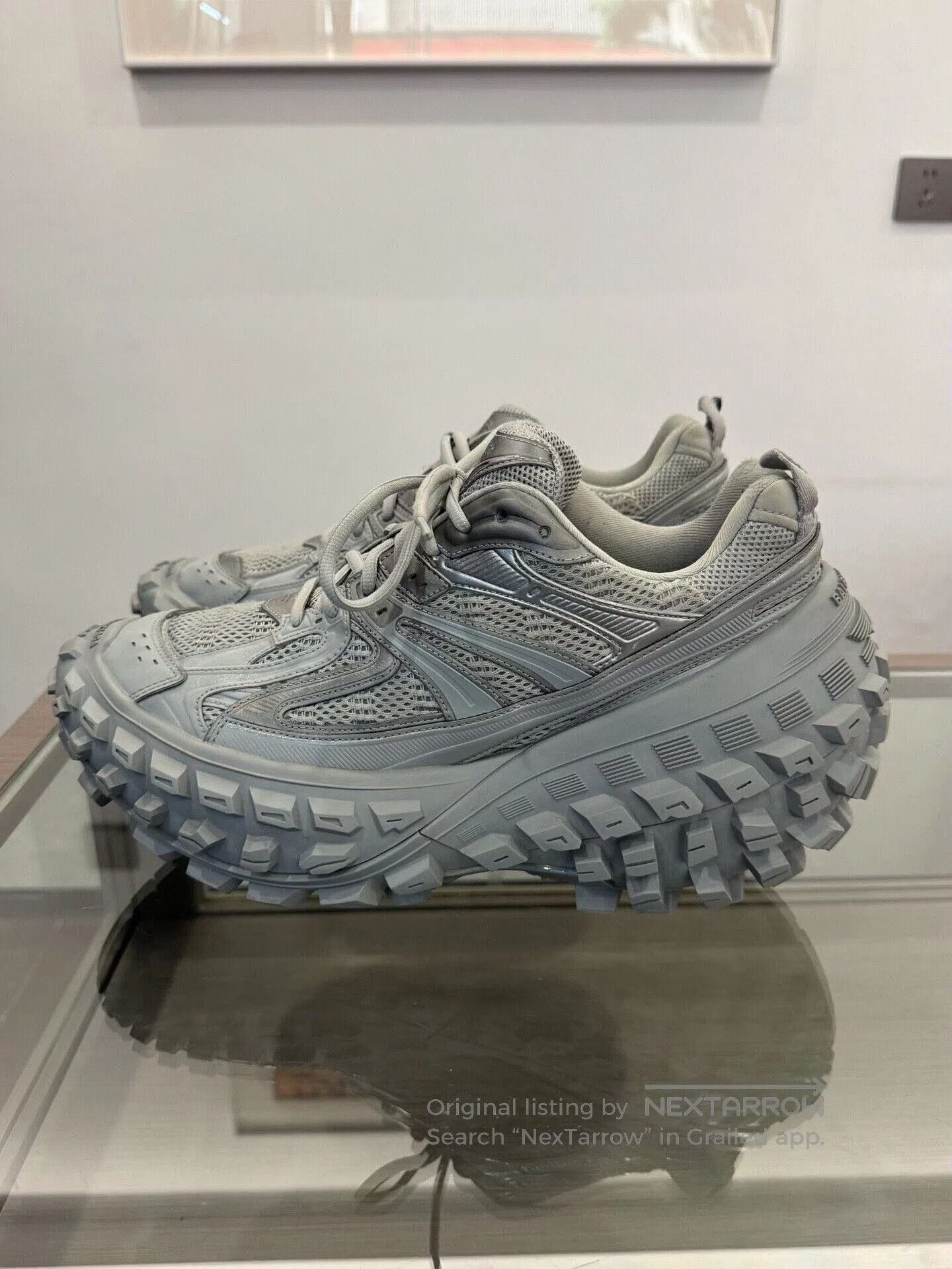 Balenciaga Balenciaga Bouncer Men's Gray Dad Shoes. Size US 10 / EU 43 - 5 Thumbnail