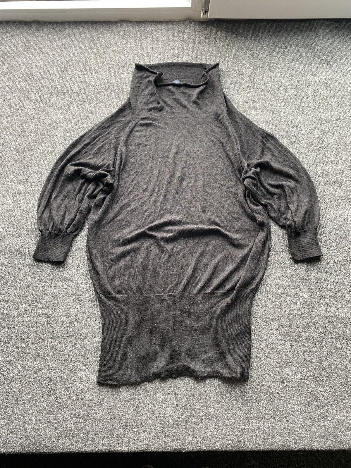 Armani 🔥Armani Jeans Tunic Sweater womens xl 46 Size XL / US 12-14 / IT 48-50 - 1 Thumbnail