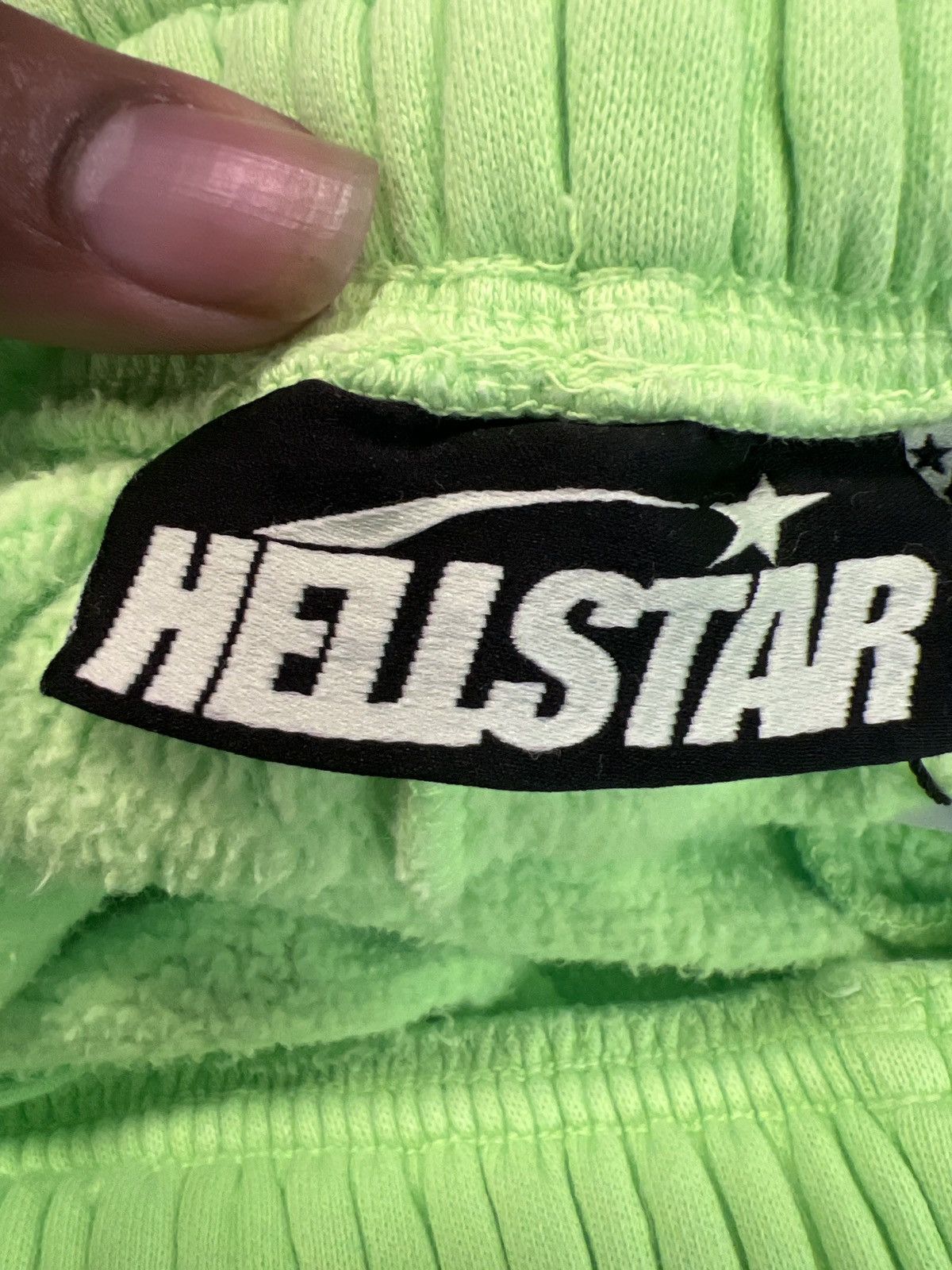 HELLSTAR Hellstar Neon Green Warm Up Shorts Size US 28 / EU 44 - 5 Thumbnail