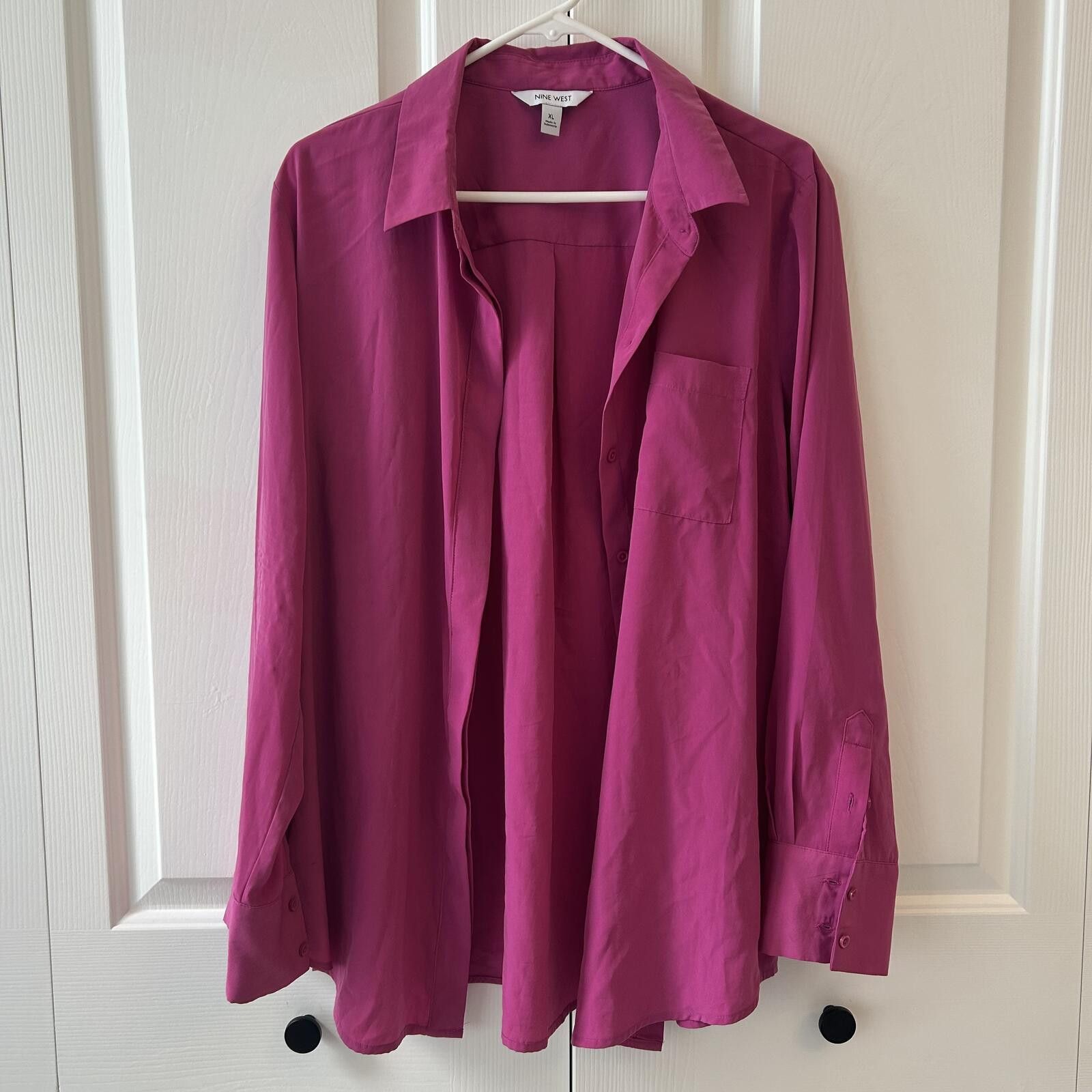 Nine West Nine West Women’s XL Button up Shirt Business Casual Size XL / US 12-14 / IT 48-50 - 1 Thumbnail