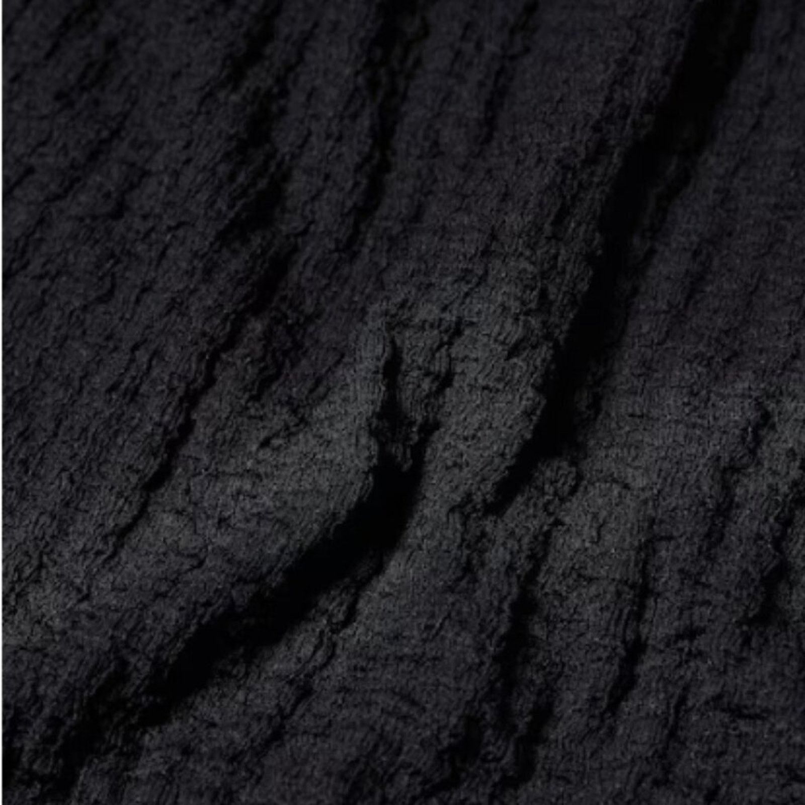 Mango Mango MNG Textured Short Black Dress Sleeveless NWT Size 6 Size M / US 6-8 / IT 42-44 - 6 Thumbnail