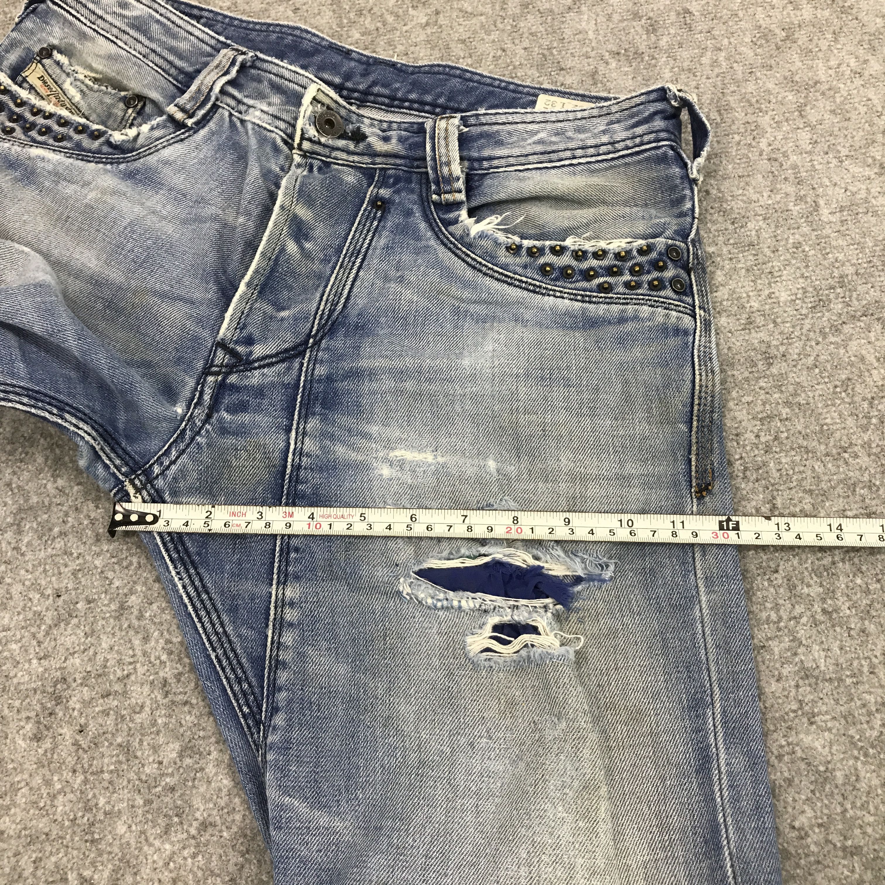 Diesel DIESEL TIMMEN DENIM DISTRESSED JEANS PANT Size US 32 / EU 48 - 6 Thumbnail