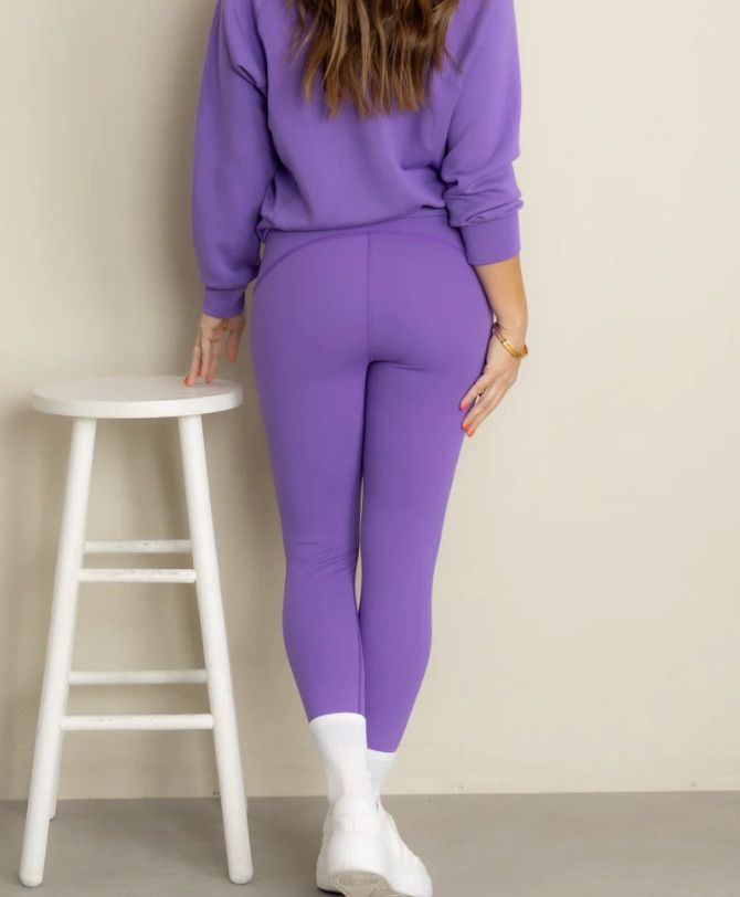 Spanx Spanx Spanxshape 50124R Booty Boost Leggings Vibrant Lilac S Size 27" / US 4 / IT 40 - 2 Thumbnail