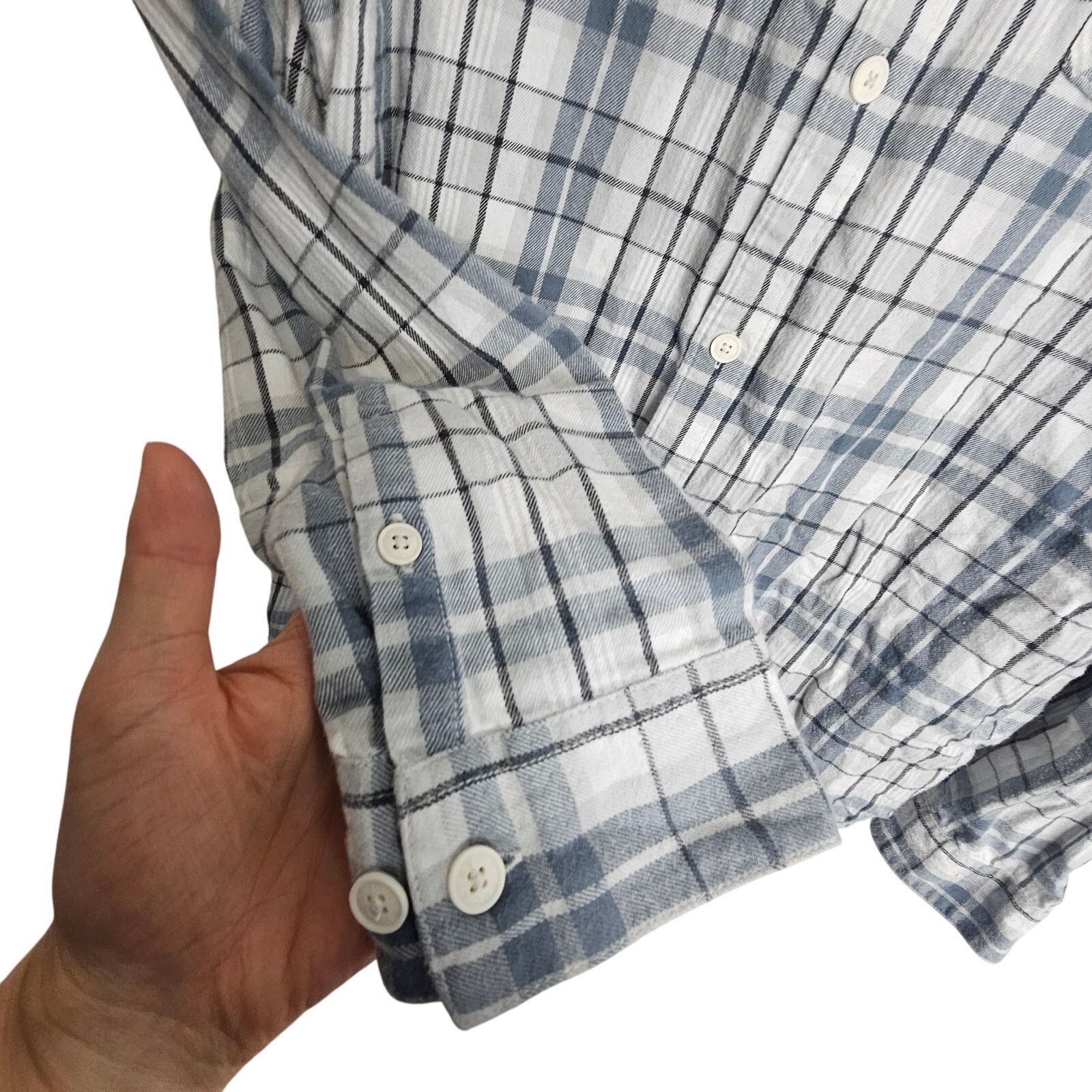 RVCA RVCA Mens Flannel Shirt Plaid Sz XL Gorpcore Outdoor Grunge Size US XL / EU 56 / 4 - 4 Thumbnail