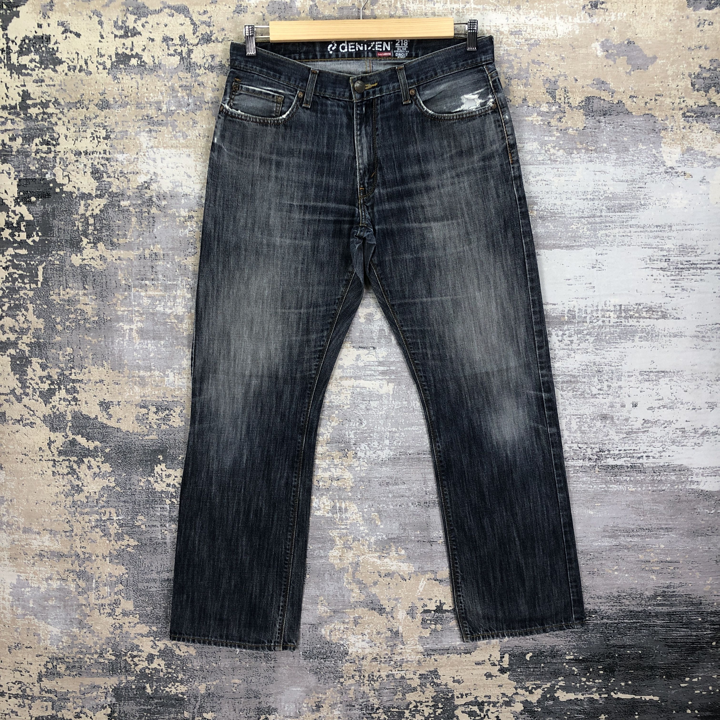 Levi's Vintage Levis Denizen Faded Jeans Levi's Light Wash Denim Size US 34 / EU 50 - 1 Thumbnail