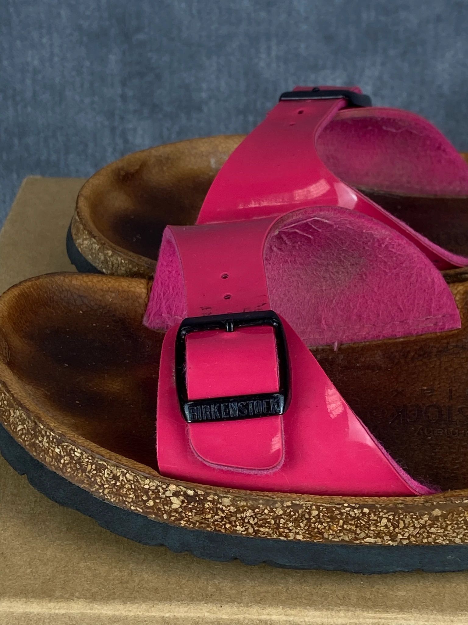 Birkenstock Birkenstock pink cork sandals Size US 10 / IT 40 - 3 Thumbnail