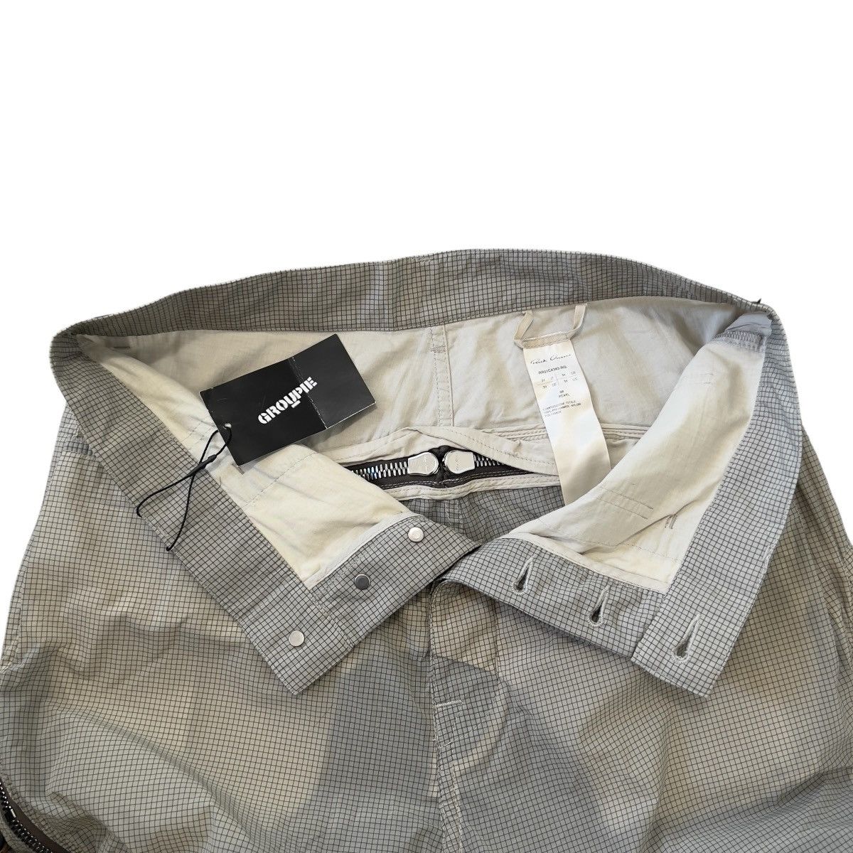Rick Owens RICK OWENS SS23 “Bolan Banana” Pants in Pearl – Size 31 Size US 31 - 6 Thumbnail
