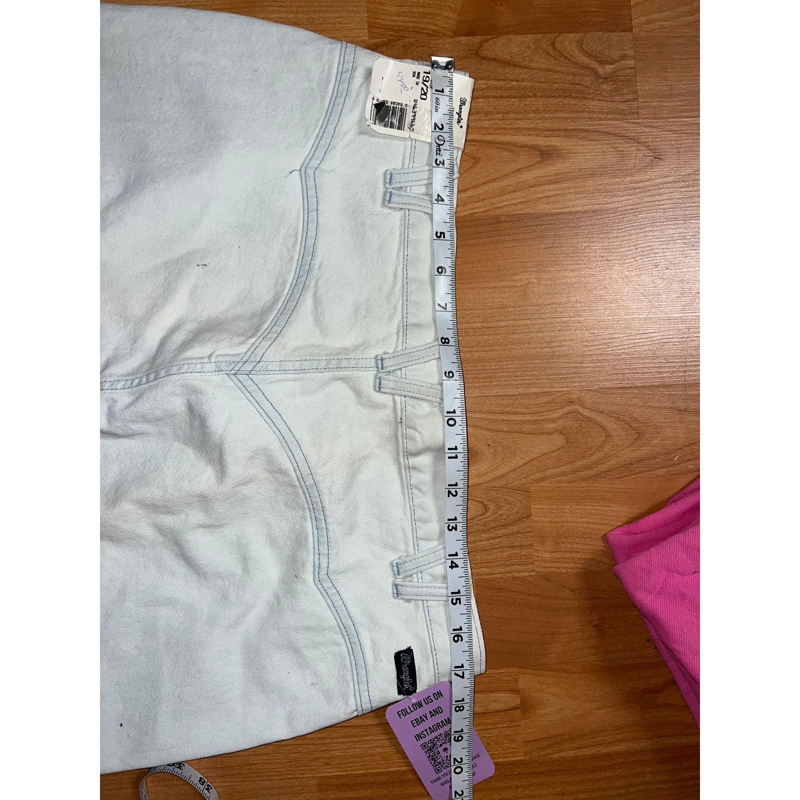 Wrangler Vintage Womens Wrangler Silverlake Jeans Wild Rose Size 40" / US 18 - 12 Thumbnail