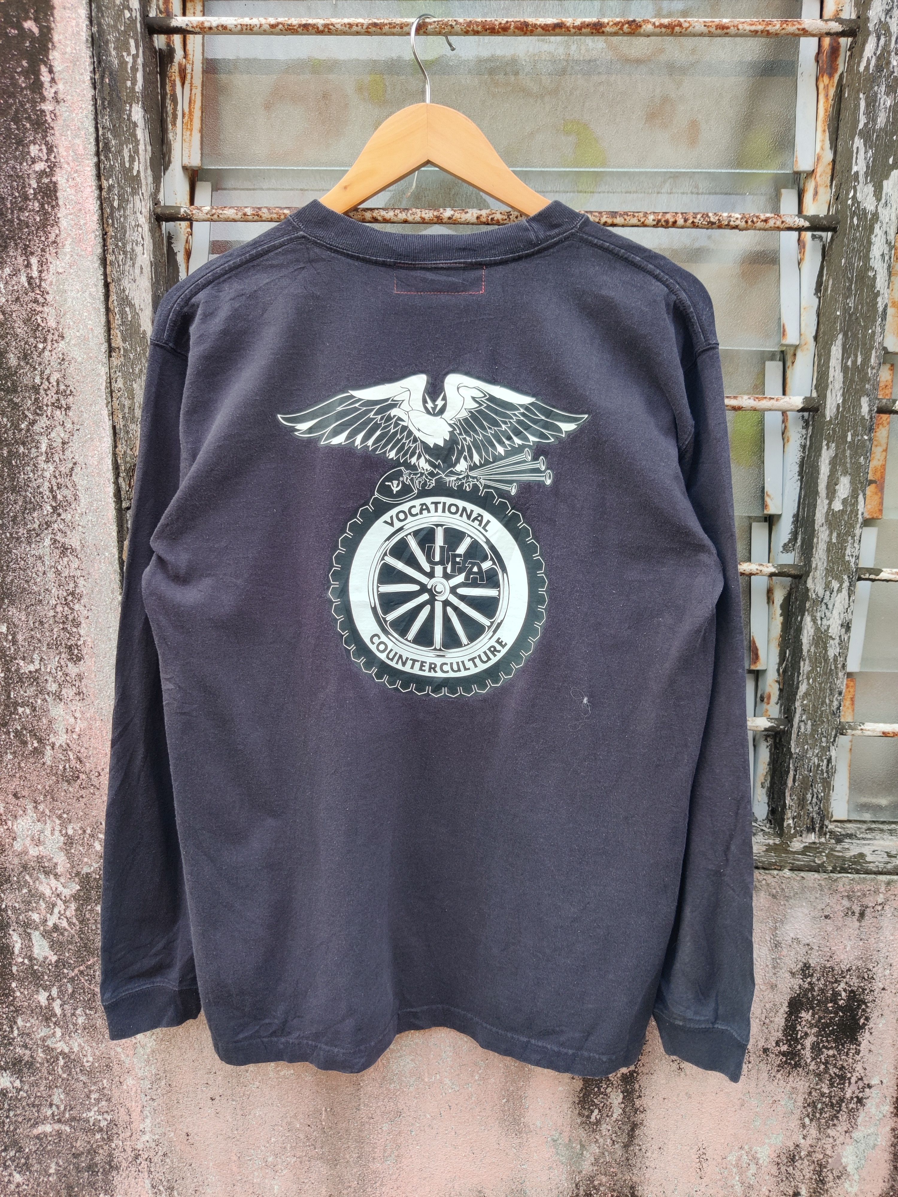 Vintage Vintage Vocational Counterculture UFA Shirt Size US M / EU 48-50 / 2 - 2 Thumbnail