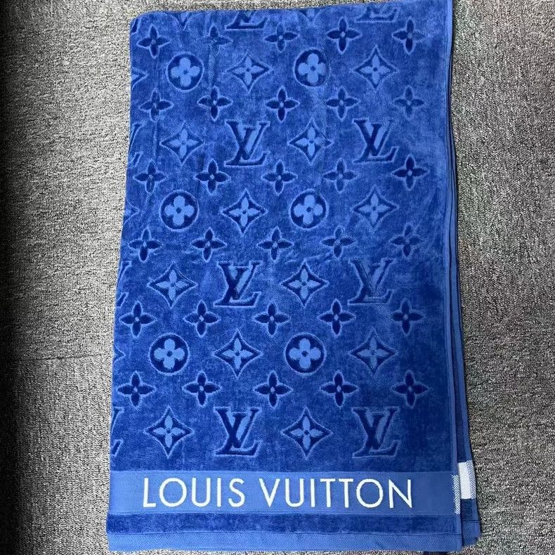Other Louis Vuitton Midnight Blue Beach Towel Towel Bath Towel Size ONE SIZE - 1 Thumbnail