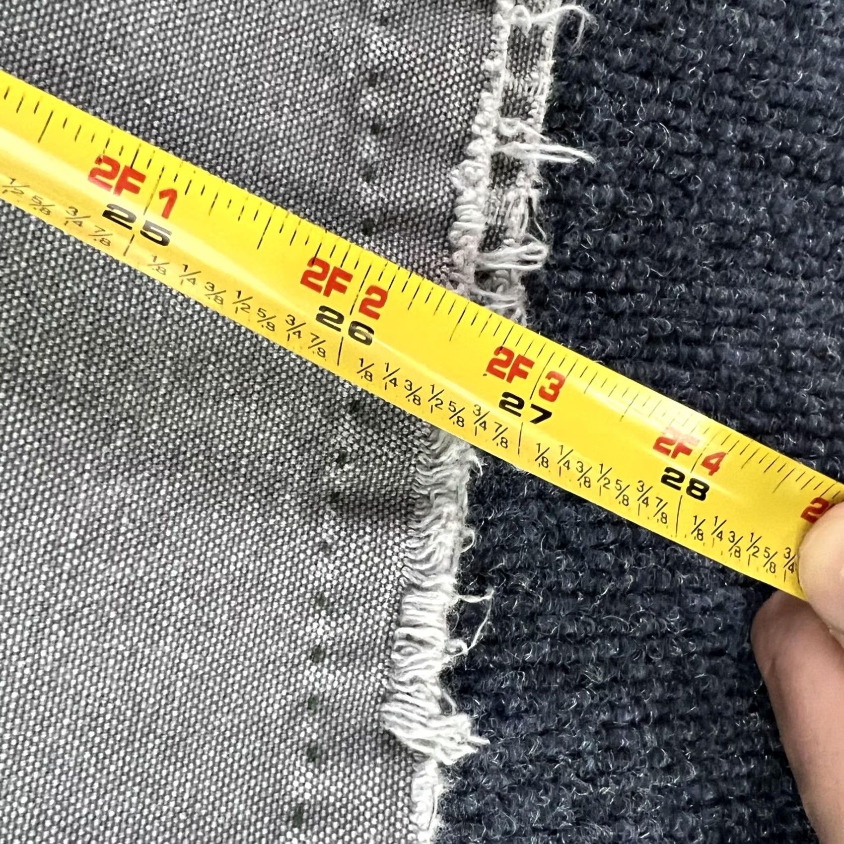 Dickies Genuine Dickies Pants Mens 37x28 Gray Canvas Carpenter Workwear Straight Leg Pants Size US 36 / EU 52 - 7 Thumbnail