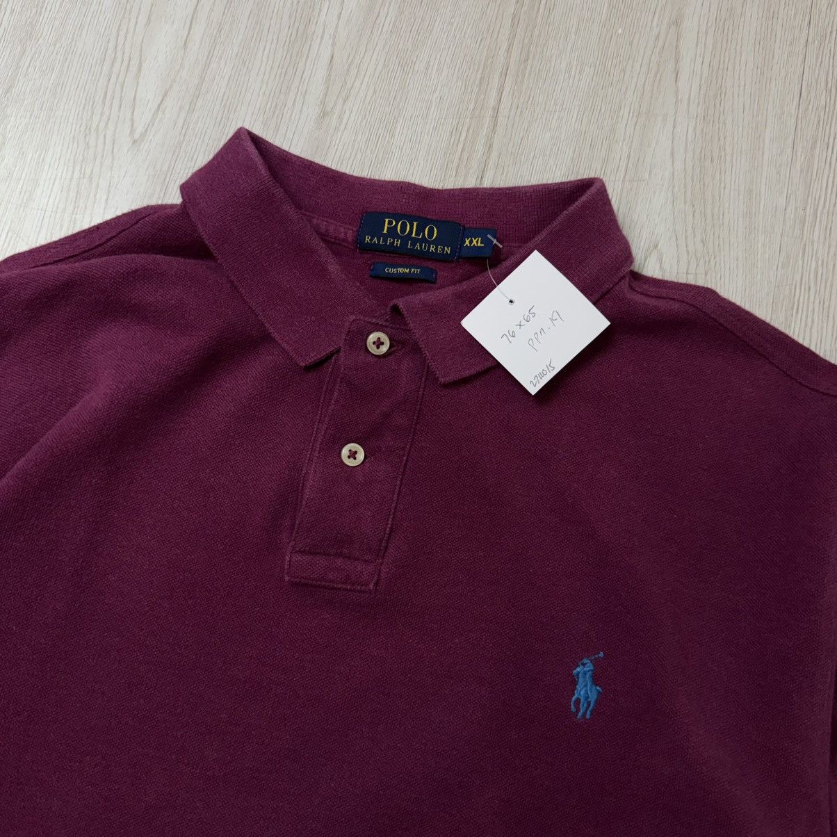 Polo Ralph Lauren Polo Ralph Lauren basic logo long Poloshirt Size US XXL / EU 58 / 5 - 2 Thumbnail