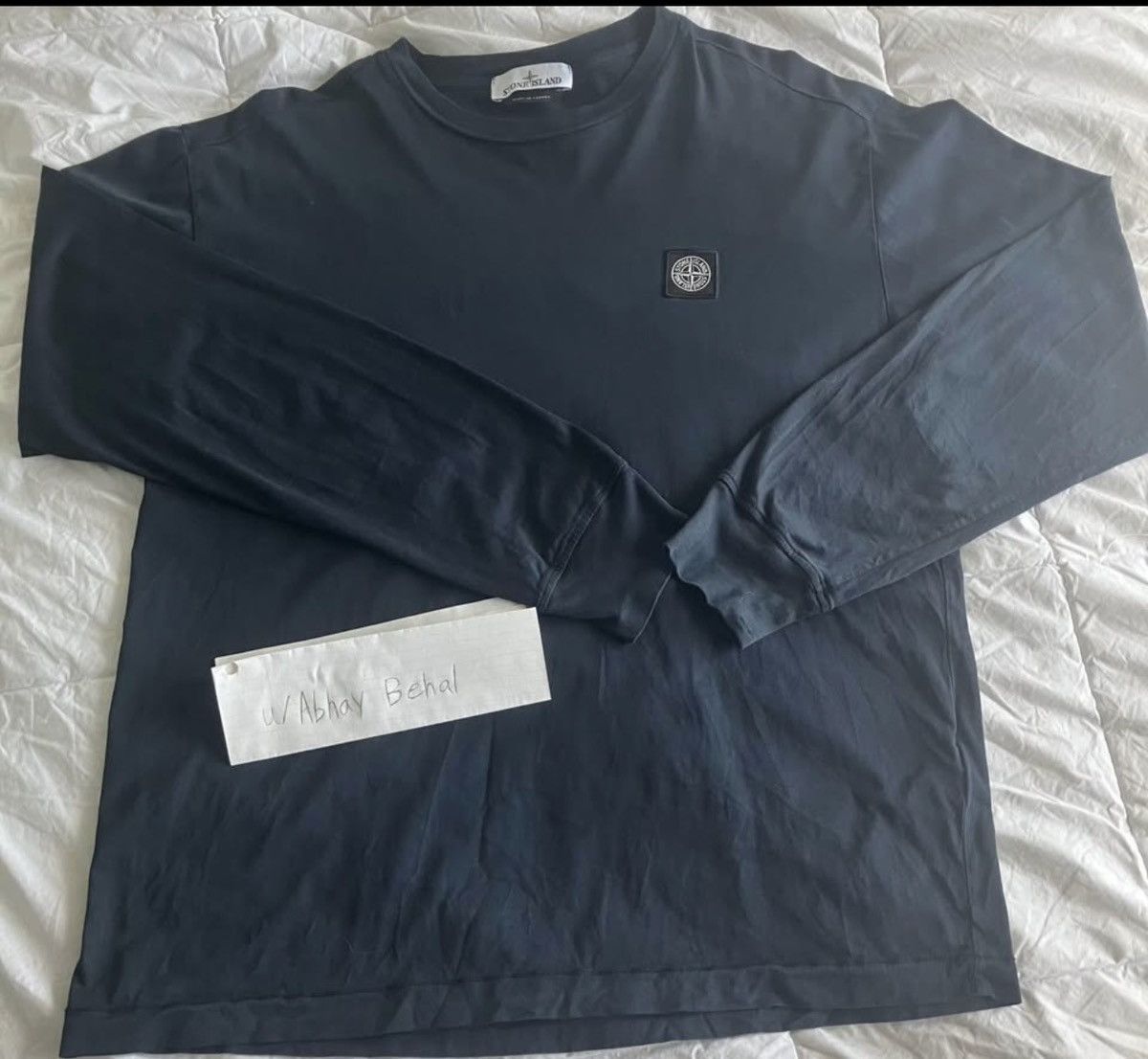 Stone Island Stone island long sleeve tee size xl (can fit large) Size US XL / EU 56 / 4 - 1 Thumbnail