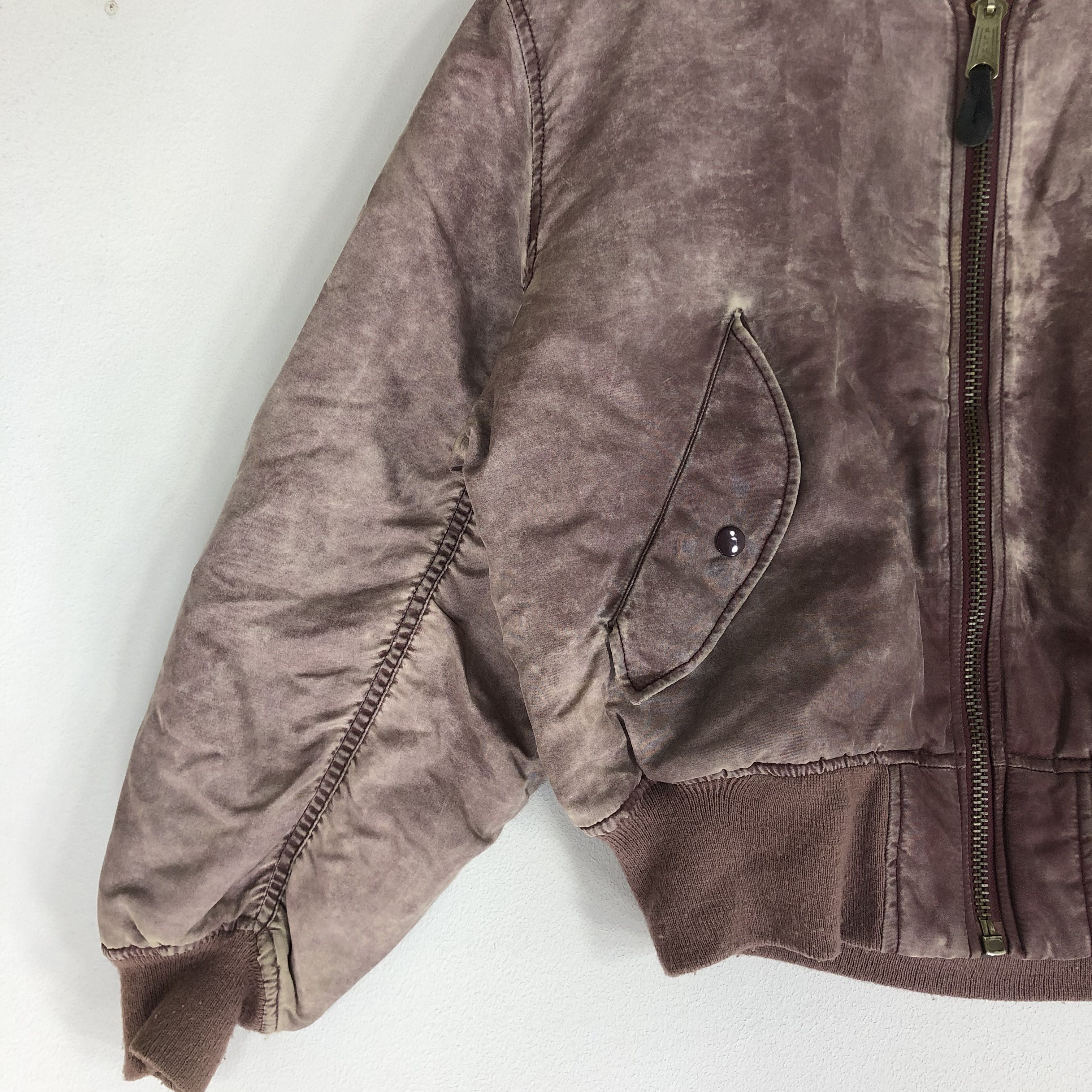 Other Vintage 80's Brunati Air To Surface MA -1 Flight Jacket M Size US M / EU 48-50 / 2 - 8 Thumbnail