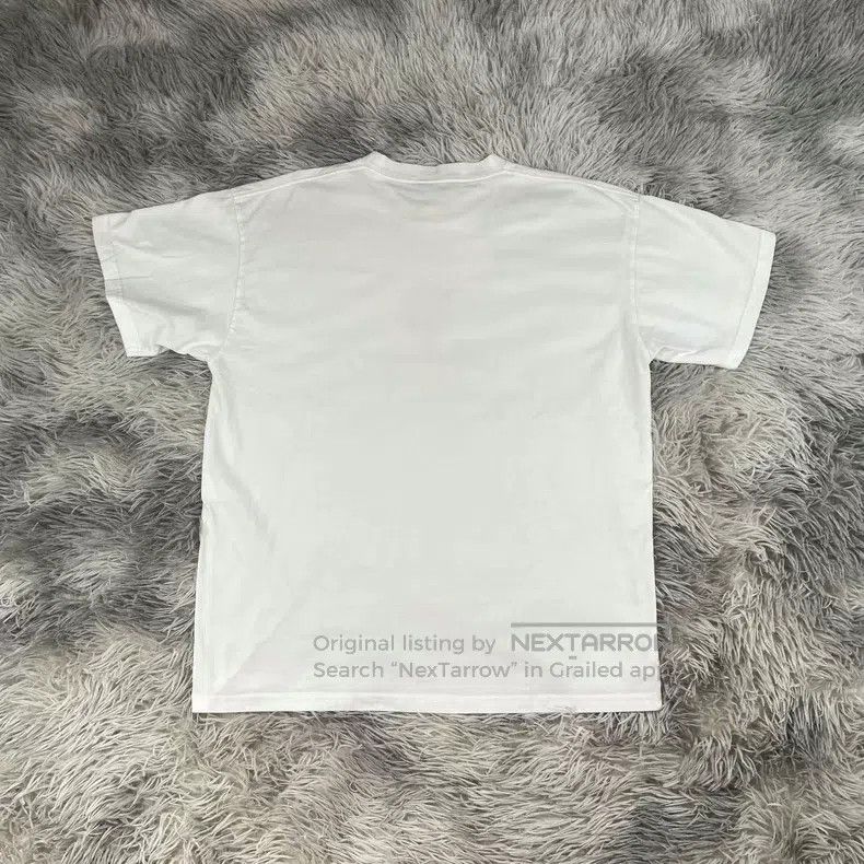 Balenciaga Balenciaga White Embroidered Logo Short Sleeve Size US L / EU 52-54 / 3 - 2 Thumbnail