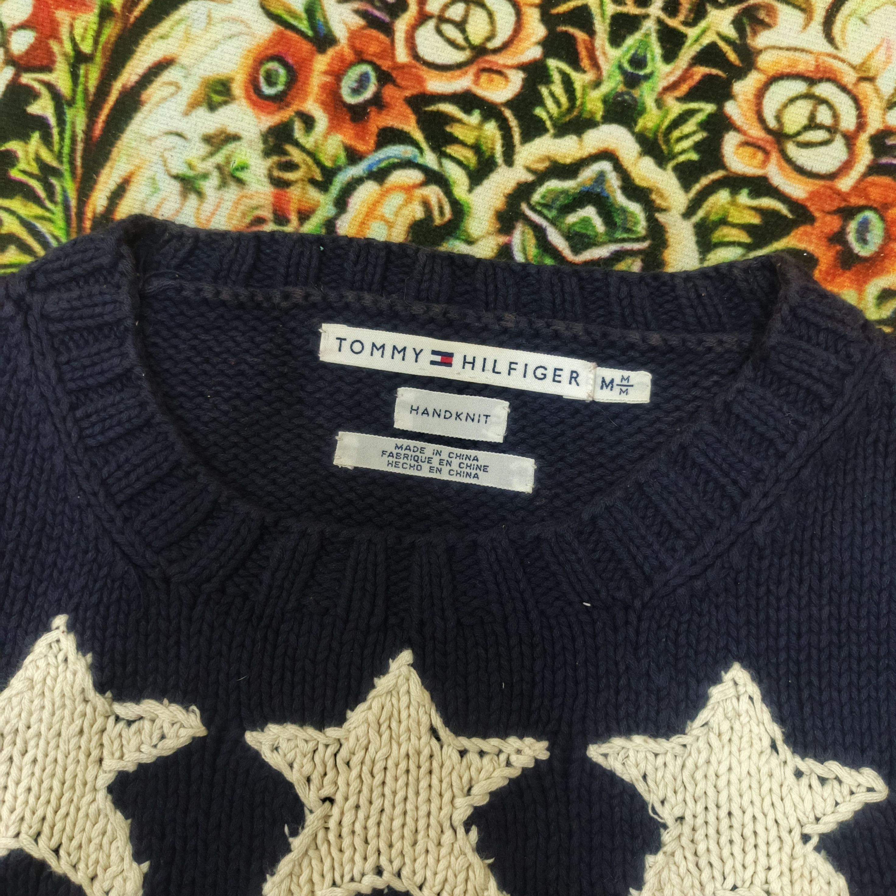 Tommy Hilfiger Vintage Tommy Hilfiger Cable Knit American Sweater Vest Size M / US 6-8 / IT 42-44 - 5 Thumbnail