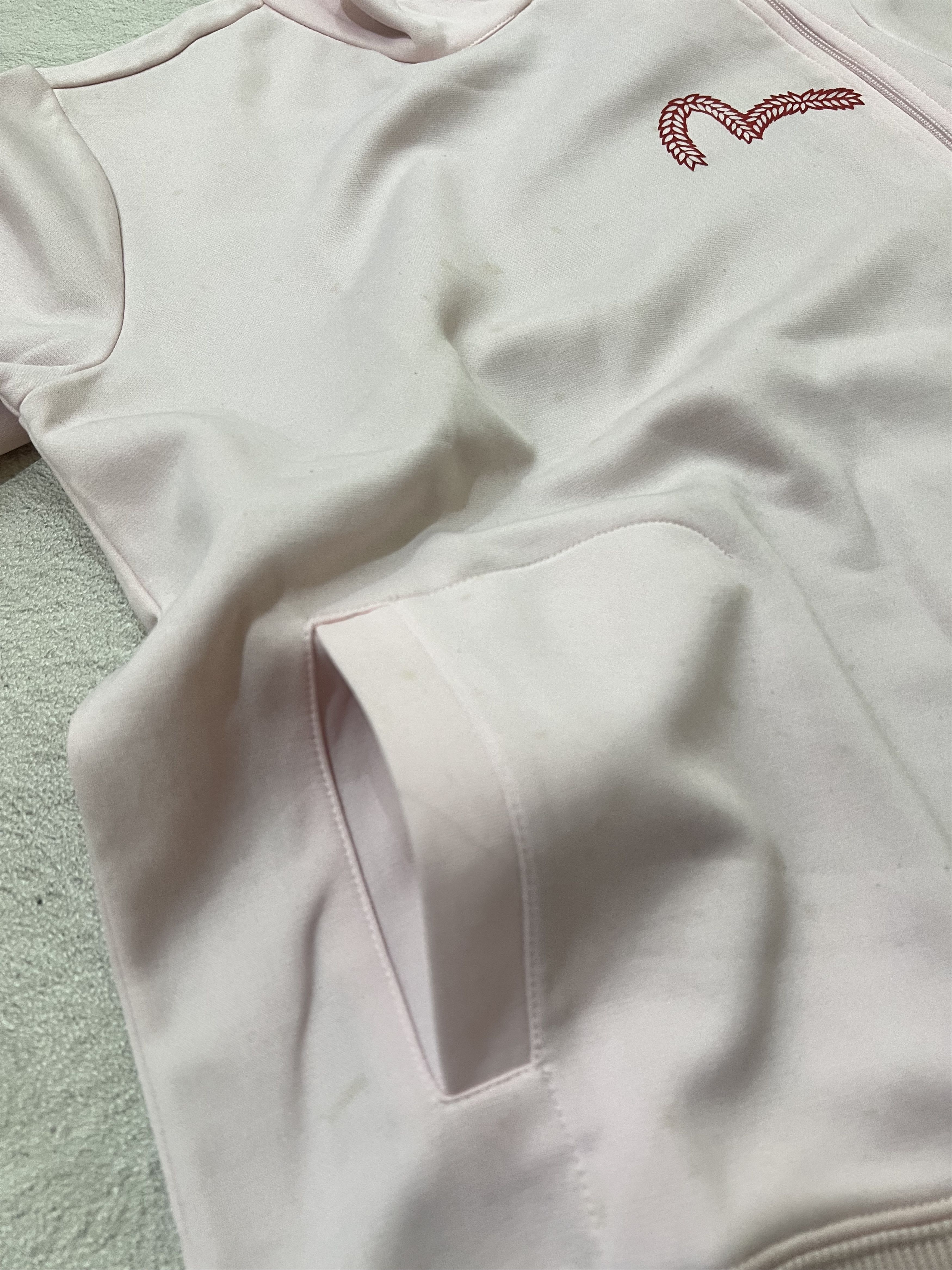 Japanese Brand 2000s Evisu Poem Asymmetric Track Jacket y2k Size US S / EU 44-46 / 1 - 6 Thumbnail