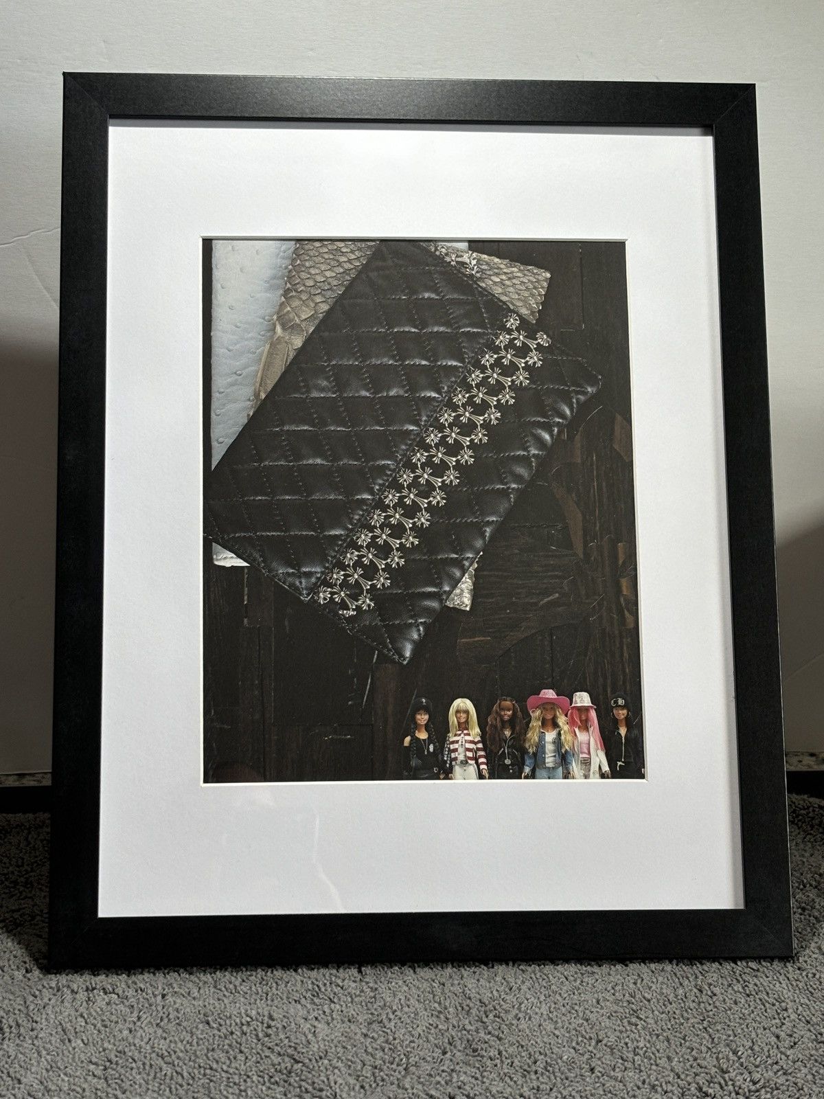 Chrome Hearts * Chrome Hearts * ‘BARBIE BAG’ Framed Poster Size ONE SIZE - 1 Thumbnail