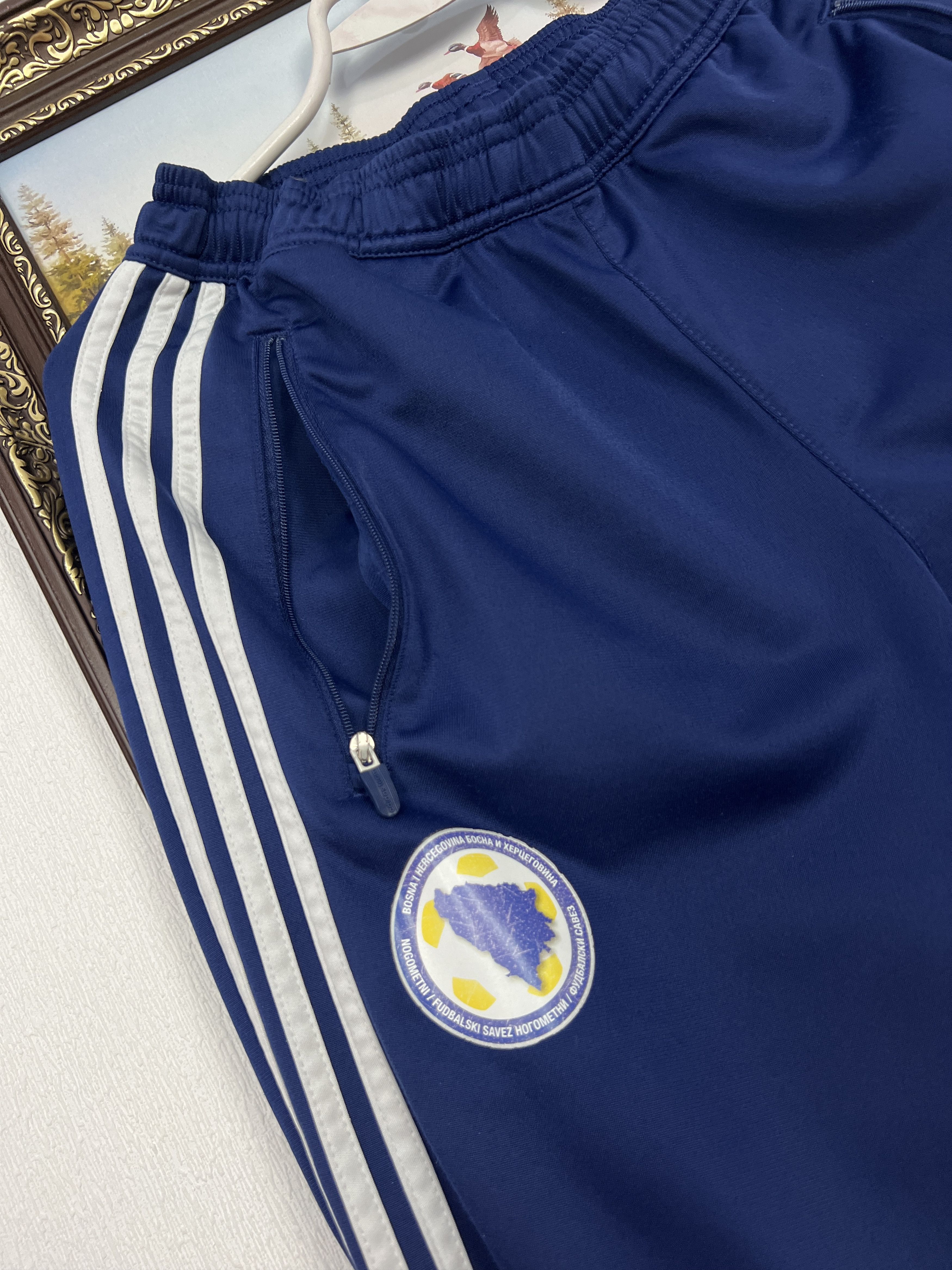 Adidas Bosnia And Herzegovina Football Pants Sweatpants Athletic Size US 30 / EU 46 - 3 Thumbnail