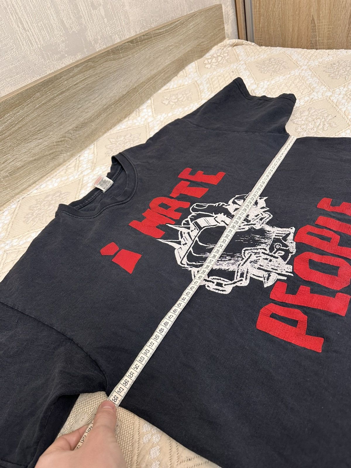 Band Tees 🔥 Anti-Nowhere League I Hate People Punk Rock Band T Shirt Size US XL / EU 56 / 4 - 8 Thumbnail