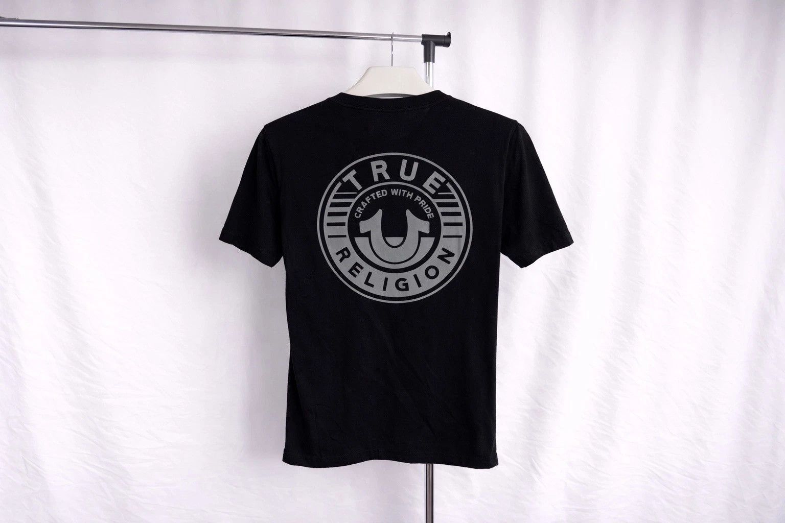 True Religion True Religion Men’s Black Graphic Tee – Crafted With Pride Size US M / EU 48-50 / 2 - 1 Thumbnail