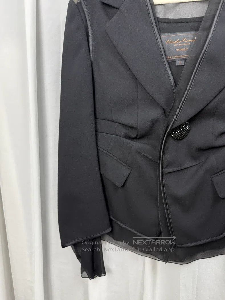 Undercover Undercover Size 2 07SS gathered sleeve blouse| Size M / US 6-8 / IT 42-44 - 3 Thumbnail