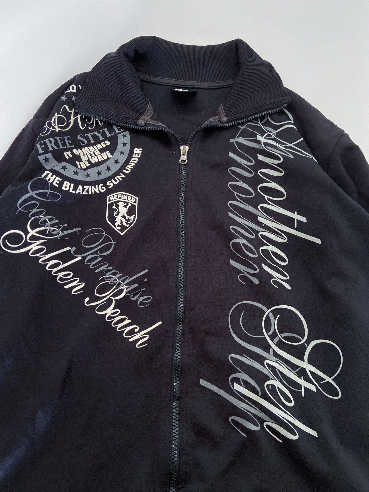 ZAPATEAR GOLDEN BEACH TRACKTOP ZIP JACKET