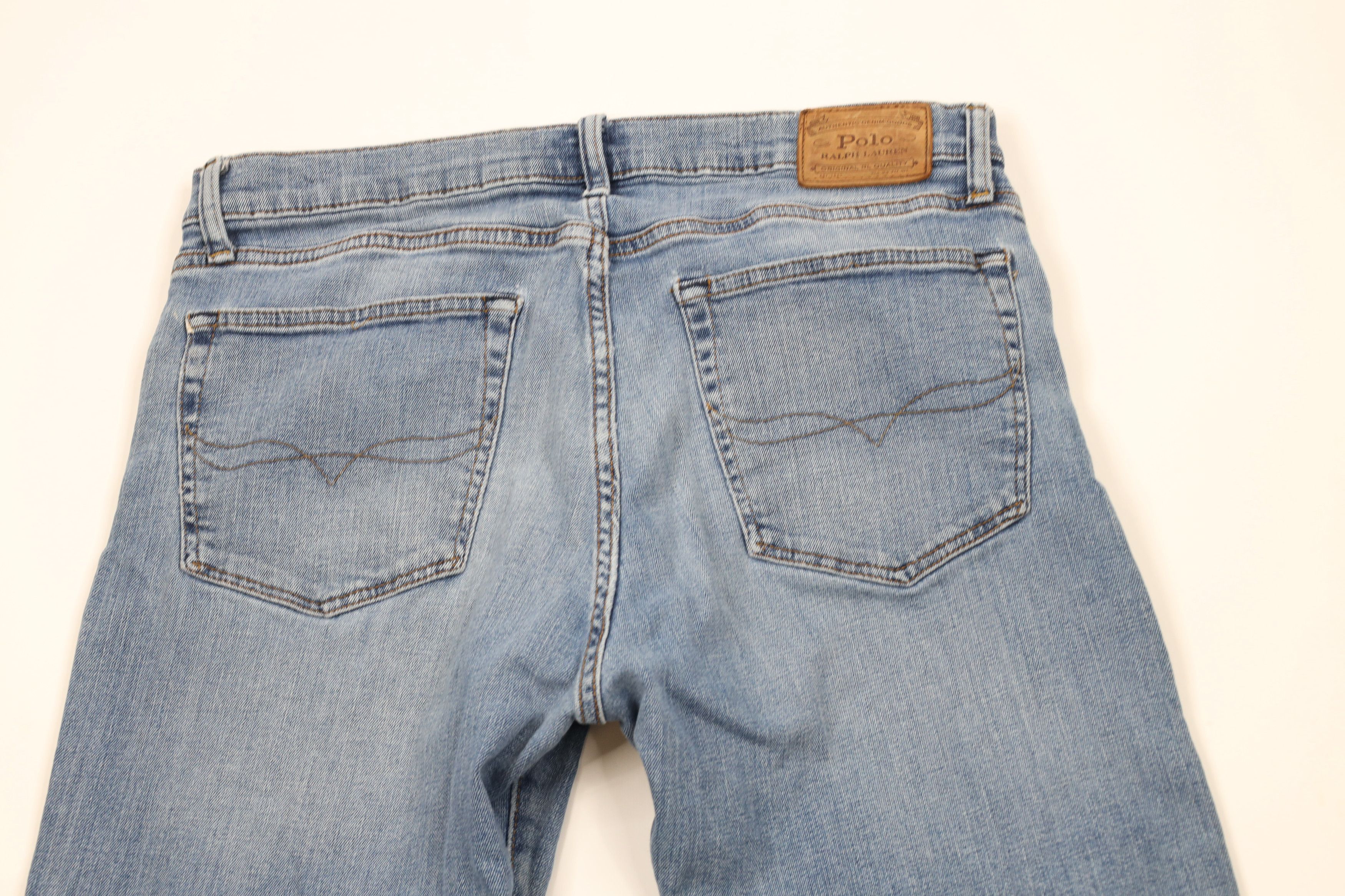 Ralph Lauren × Vintage Vintage Ralph Lauren Hampton Relaxed Straight Leg Jeans Size US 33 - 11 Thumbnail