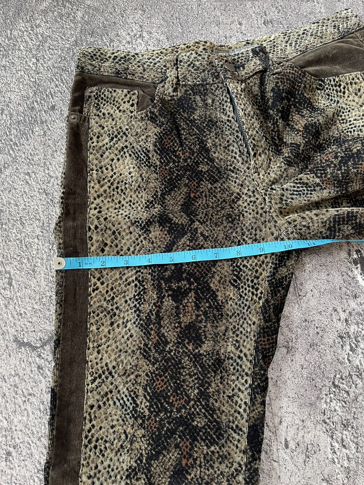 Japanese Brand Y2k interflow snakeskin “tornado mart style” jeans Size US 30 / EU 46 - 16 Thumbnail