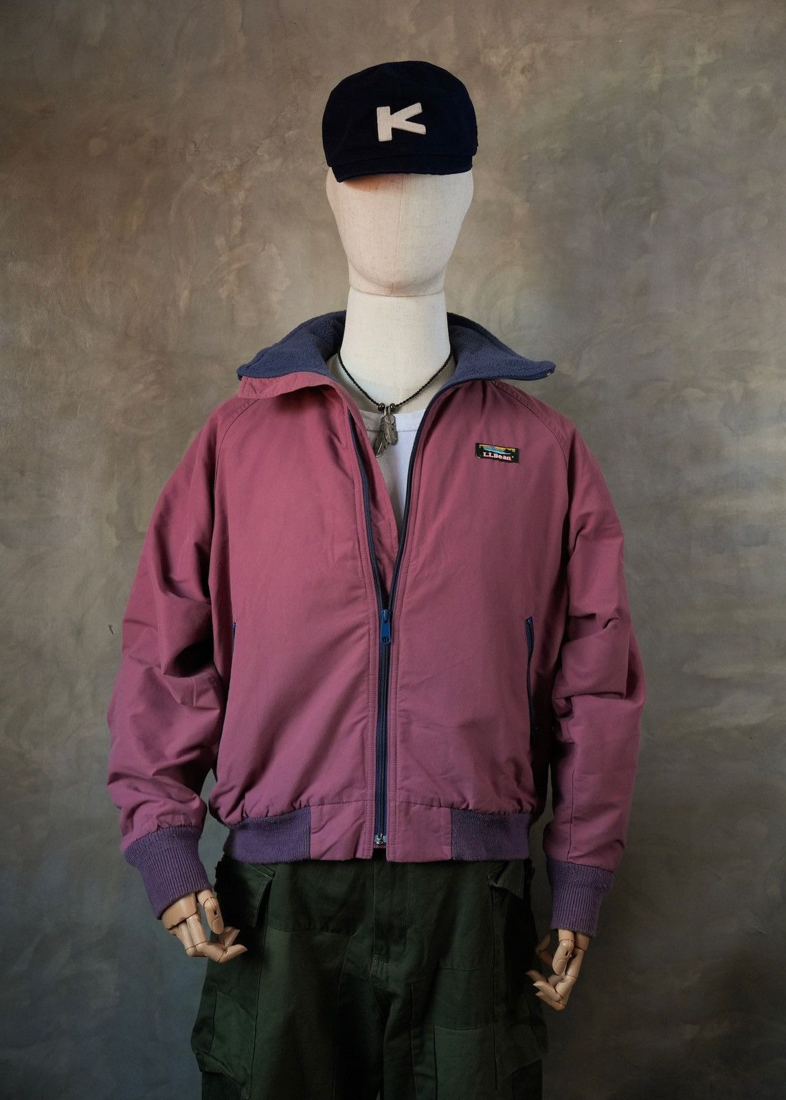 L.L. Bean Vintage LL Bean Warm-Up Jacket Size US L / EU 52-54 / 3 - 1 Thumbnail