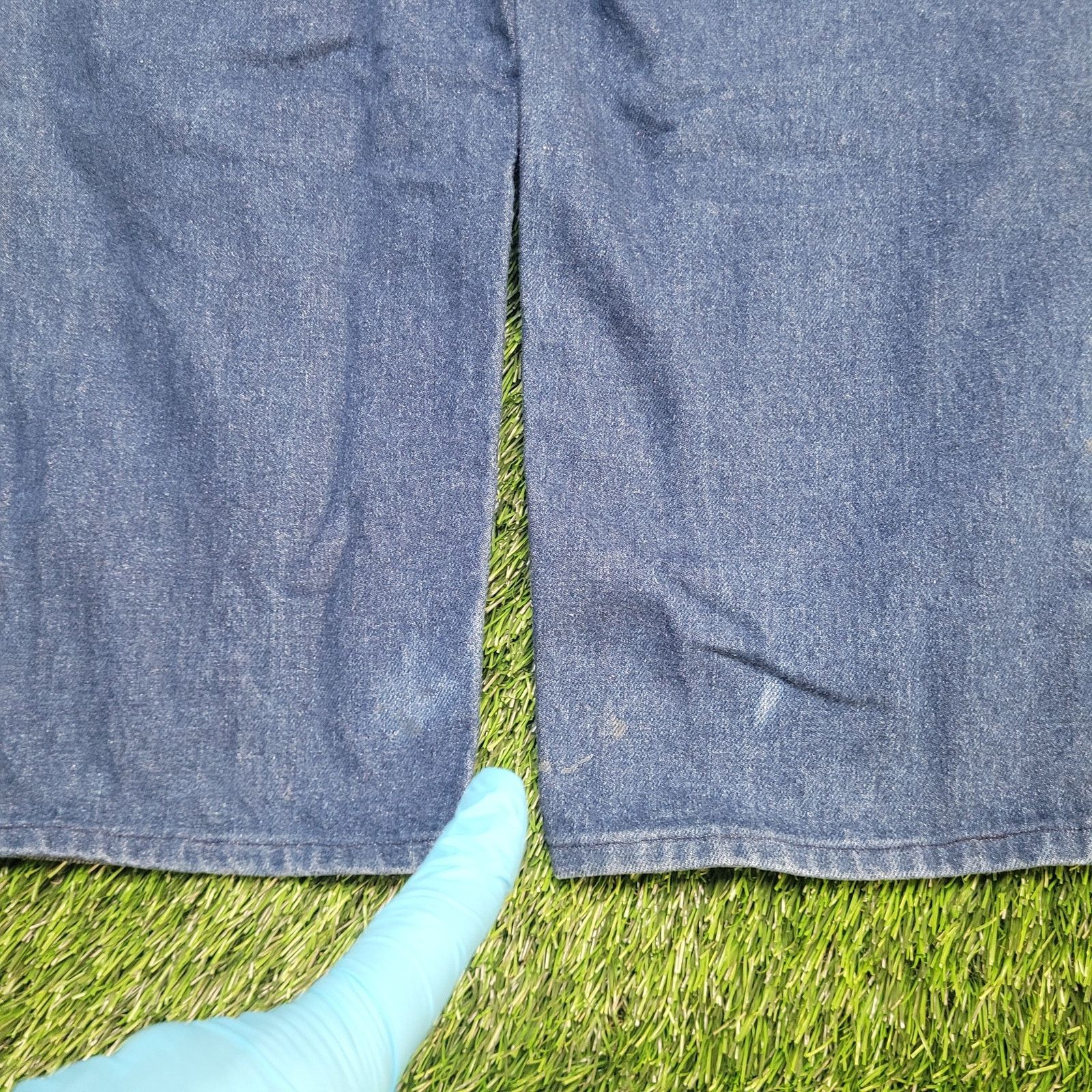 Levi's VTG 80s Levis 506 Orange Tab Baggy Jeans 36x27 USA Dark Wash Size US 36 / EU 52 - 6 Thumbnail