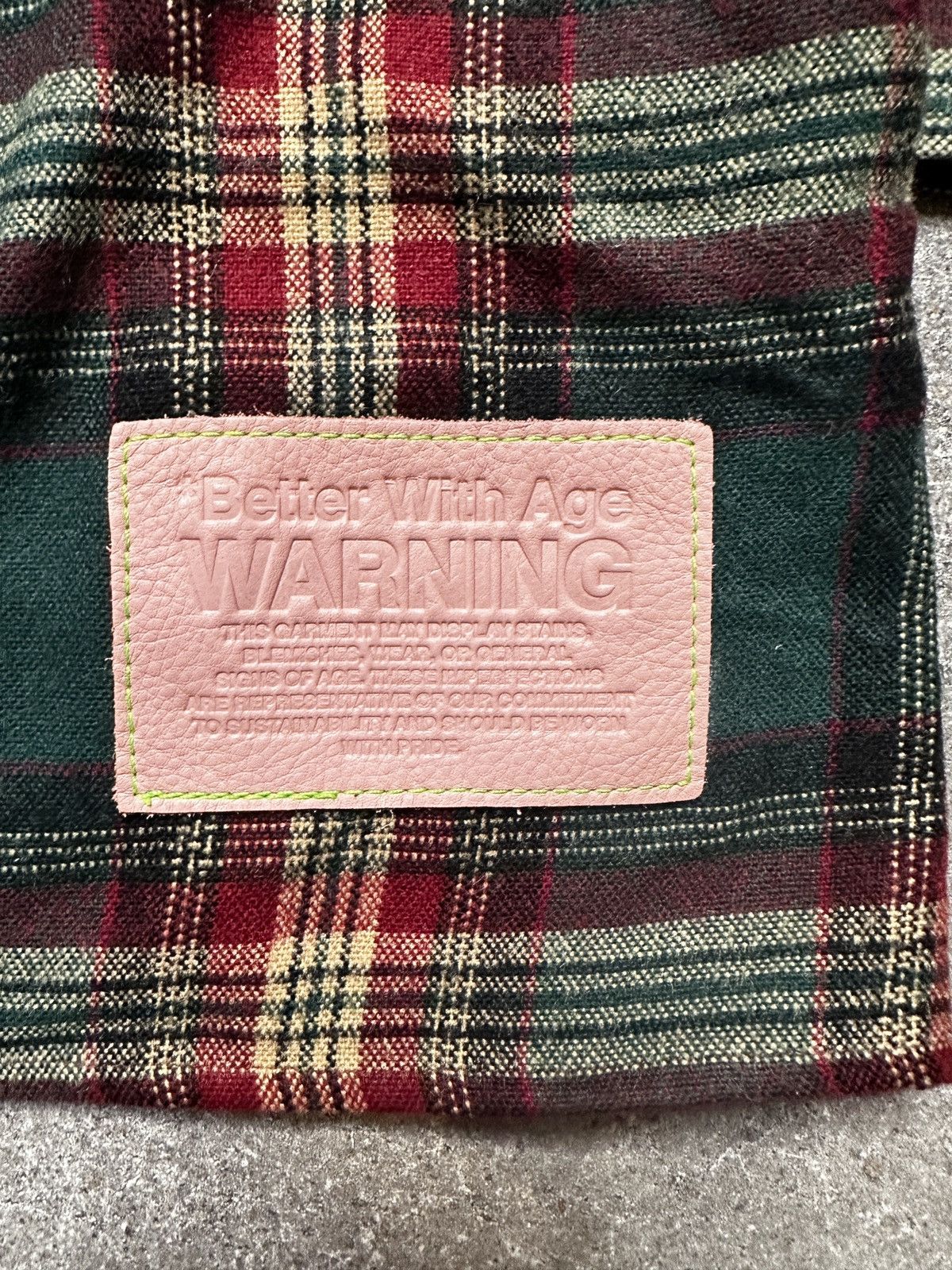 Better With Age Better With Age Muir Repair Flannel Shirt Green Multi Size US L / EU 52-54 / 3 - 7 Thumbnail