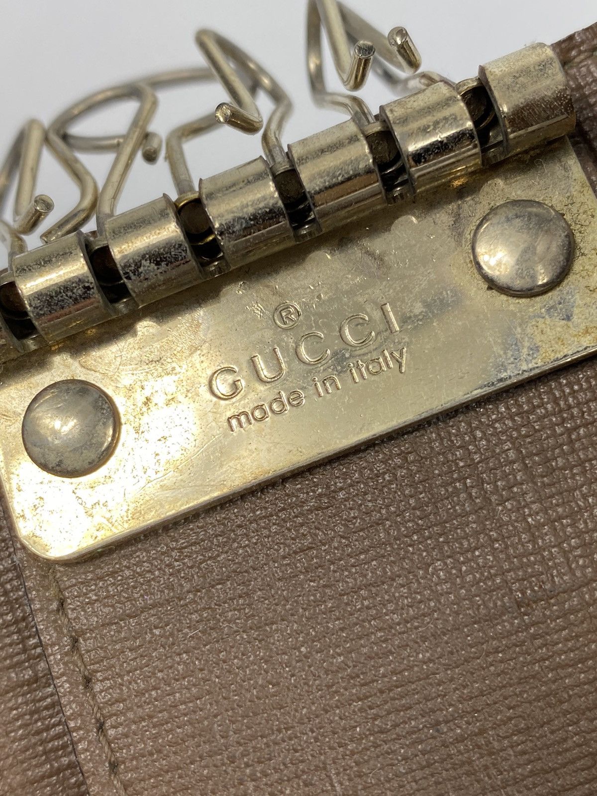 Gucci Gucci GG Monogram Buckle Key Holder Size ONE SIZE - 4 Thumbnail