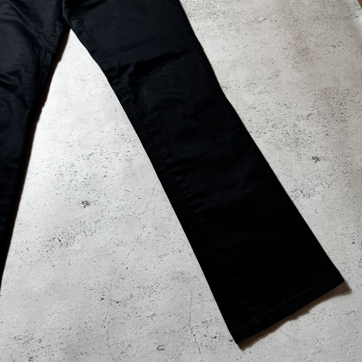 Roberto Cavalli vintage y2k roberto cavalli flared jeans washed black Size 31" - 4 Thumbnail