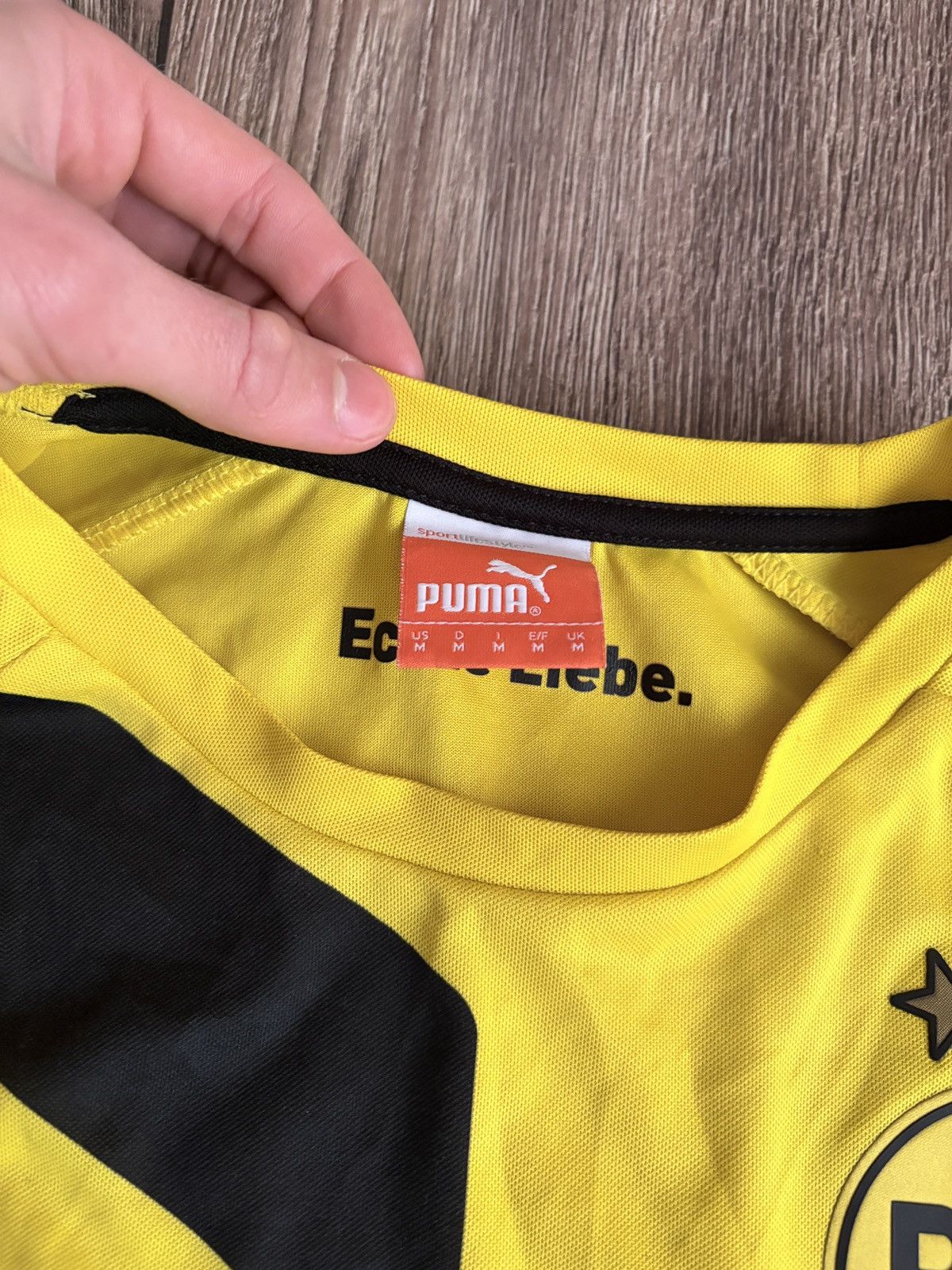 Puma Borussia Dortmund Home 2014/2015 Football Shirt Puma Jersey Size US M / EU 48-50 / 2 - 8 Thumbnail